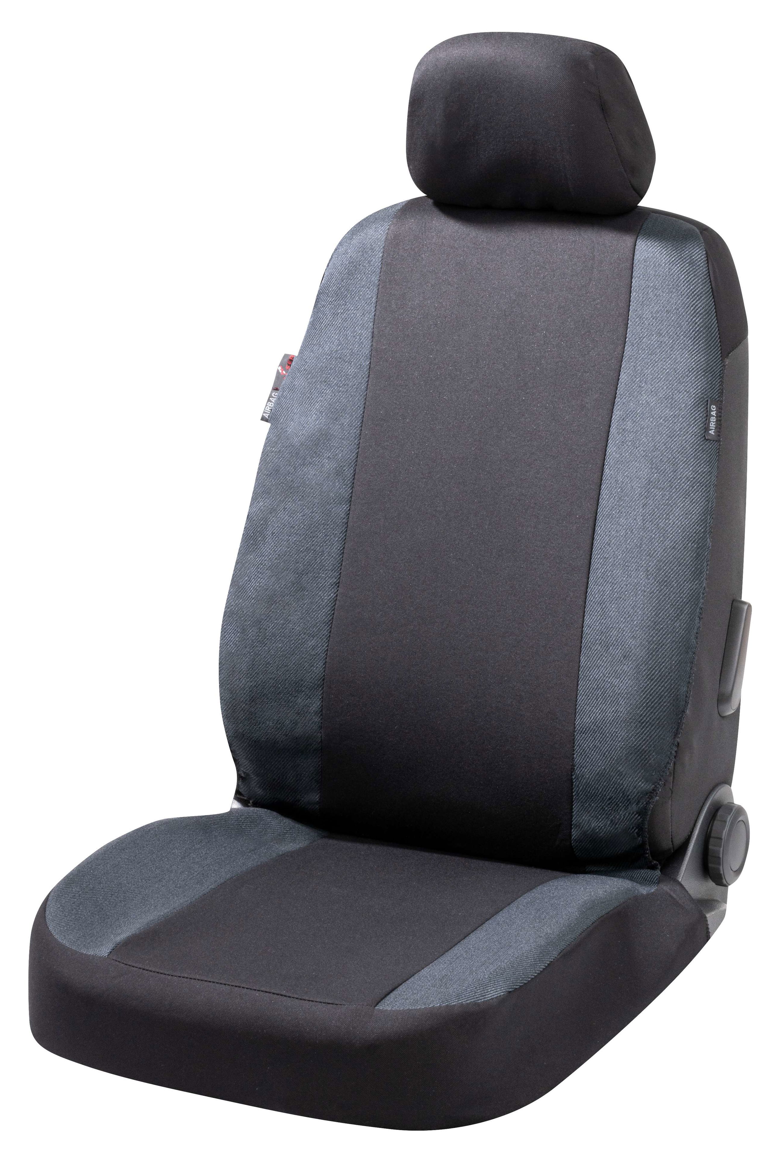 Low back car seat covers top