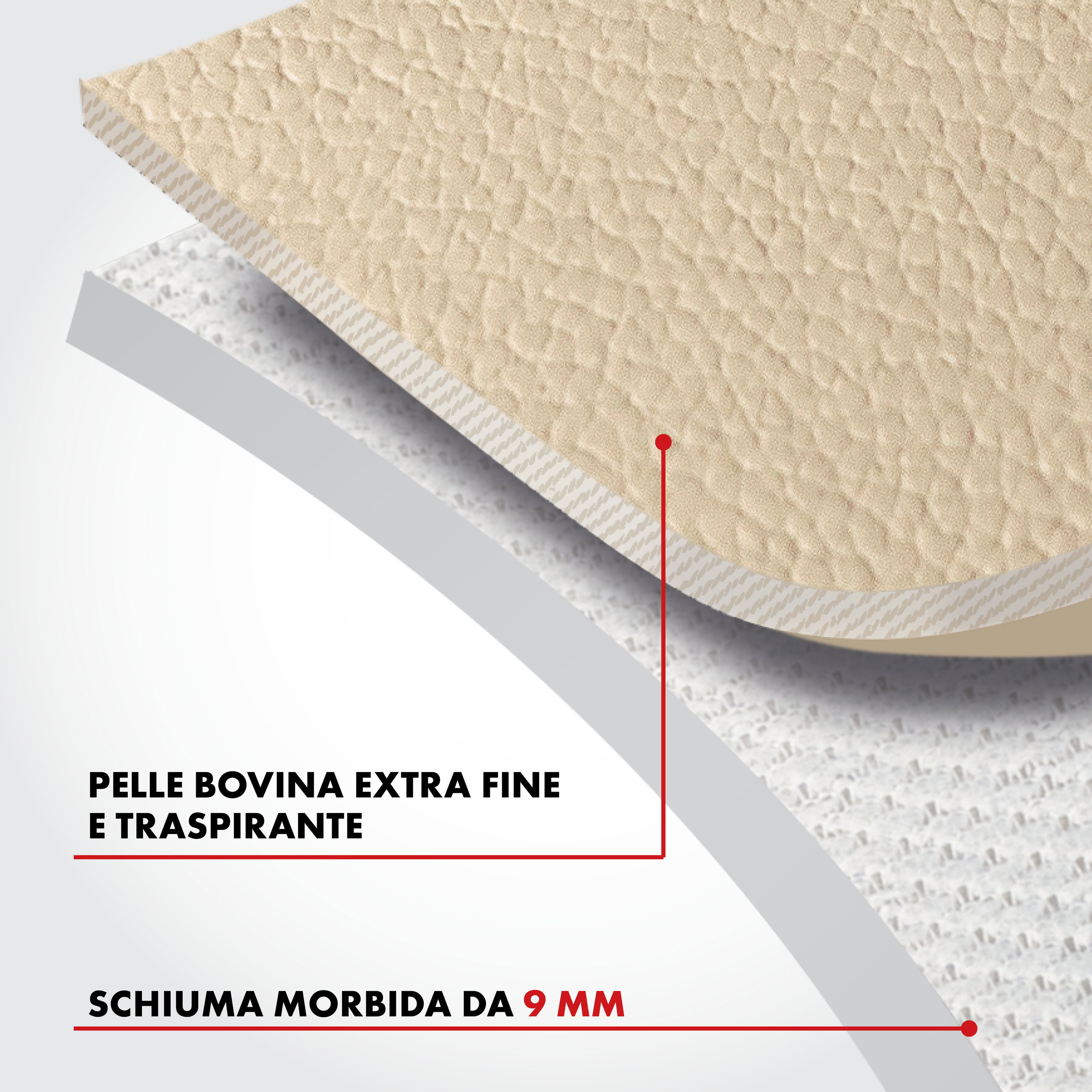 Coprisedili auto Billy in vera pelle beige ZIPP-IT, 1 pezzo
