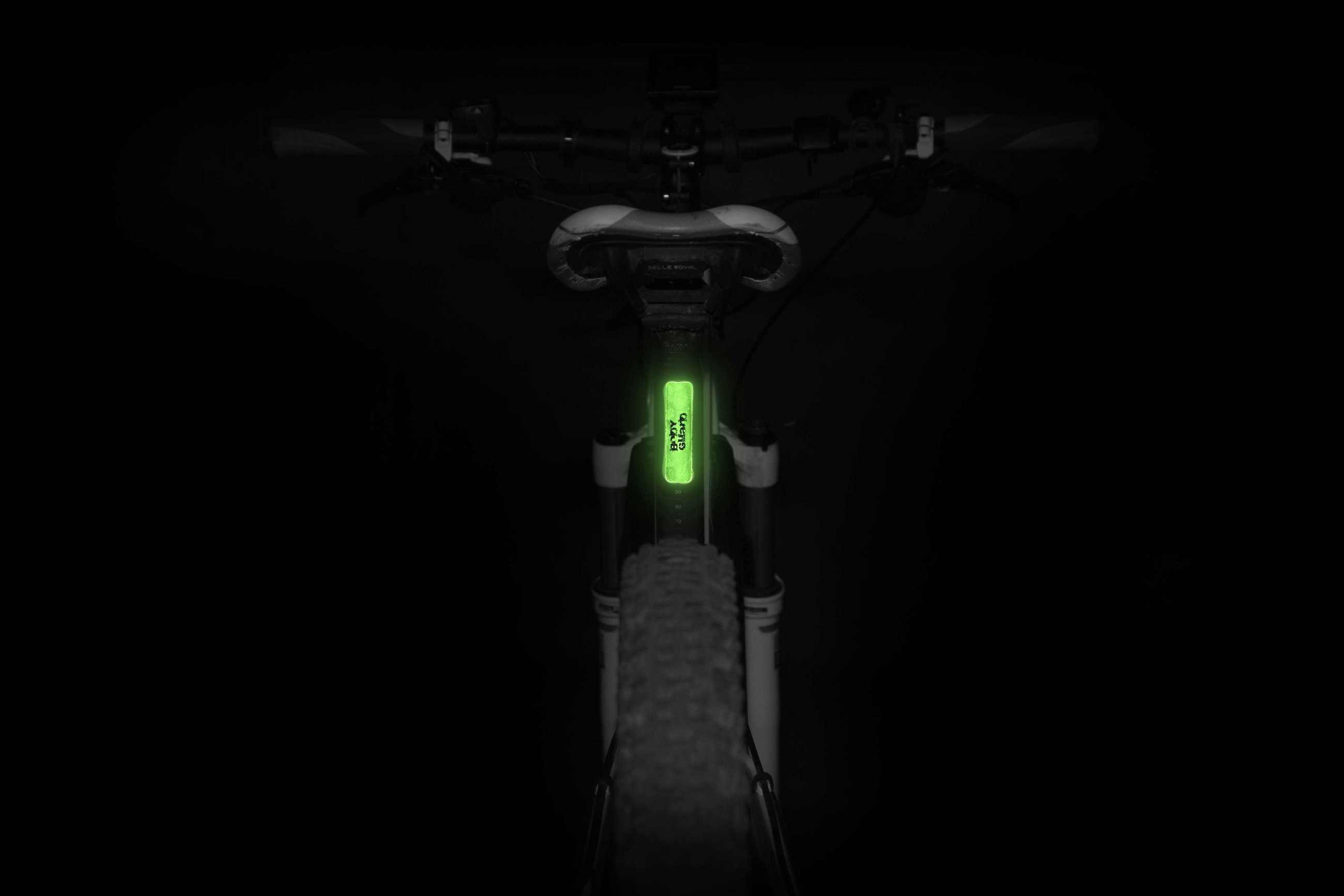 Neon Sticker Groen 70x20 mm