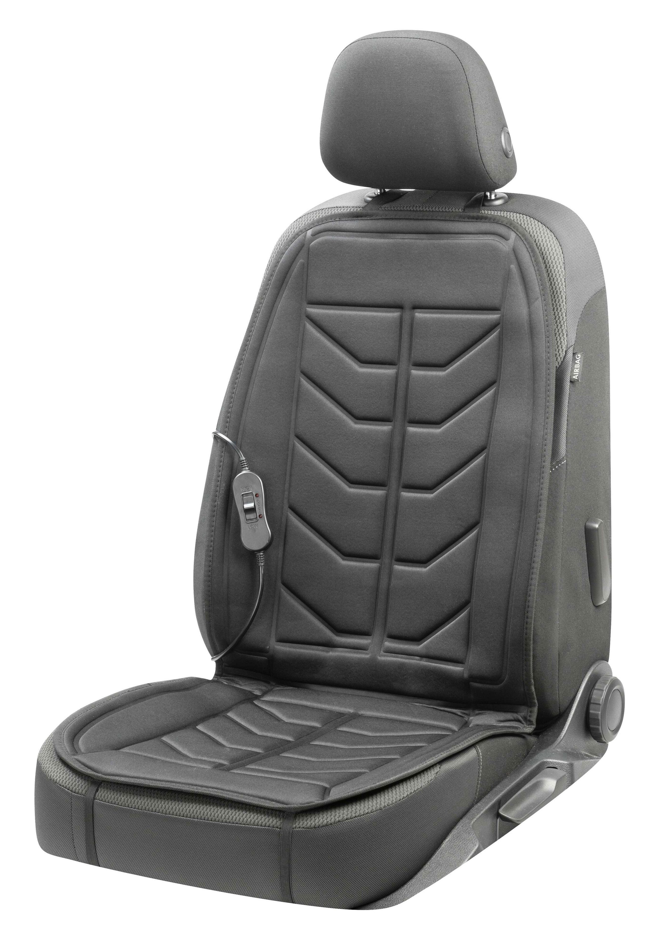 img_prd_16765_heizsitzaufleger_calor__sall__aec__v1 Housse de siège pour voiture Calor, coussin chauffant pour siège de voiture avec prise 12 Volt