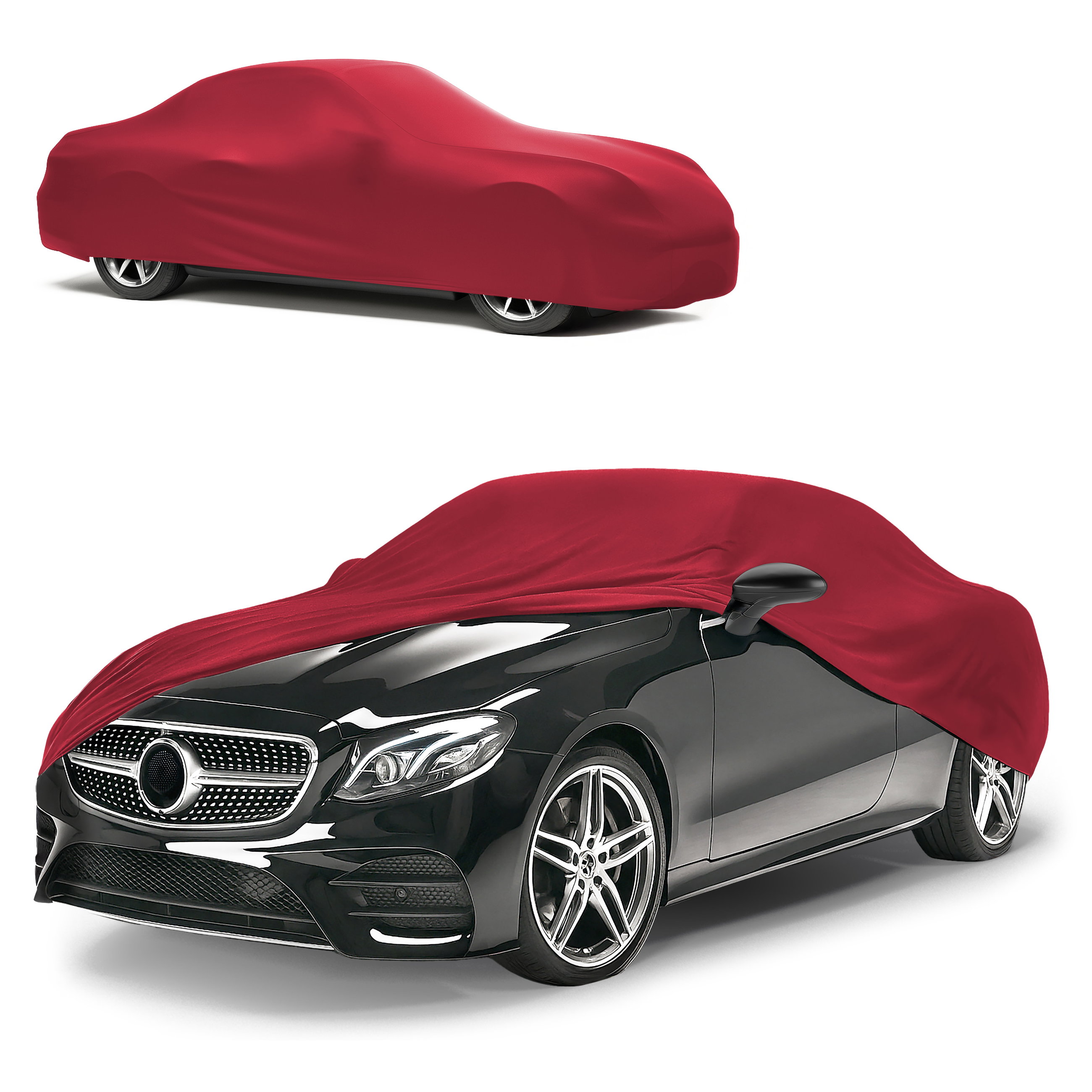 Overtrek Indoor Stretch Maat 3 Auto rood, Walser Onlineshop