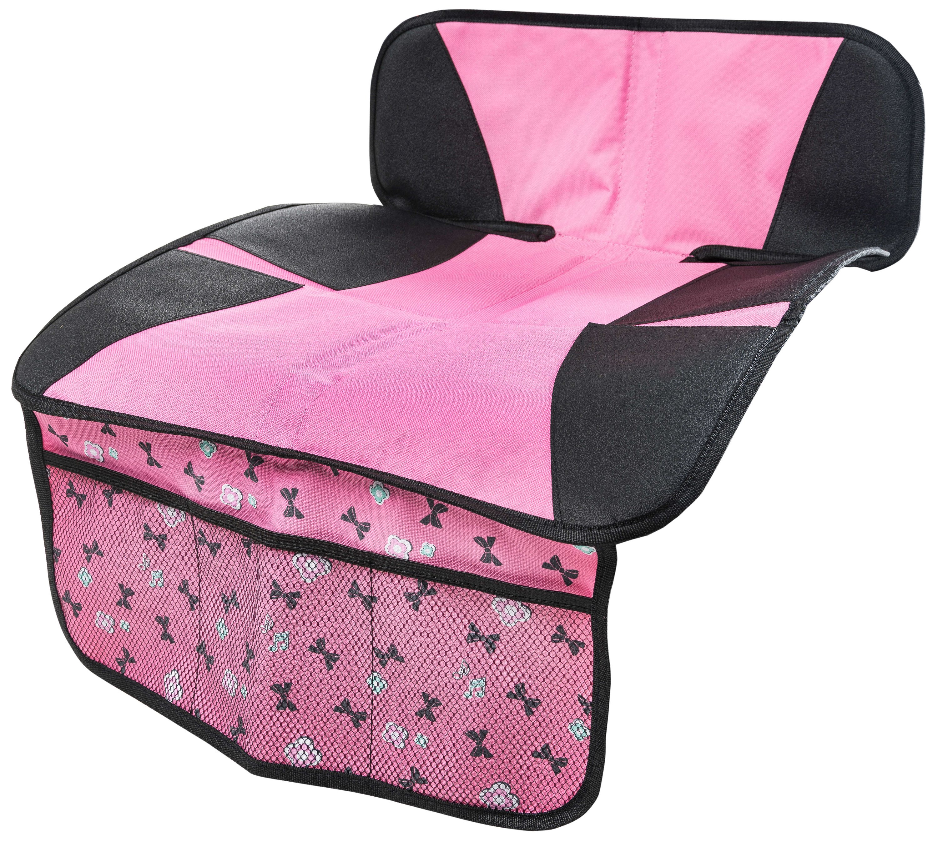img_prd_26177_kindersitzunterlage_happy_ballet__sall__aec__v1 Coussin pour siège enfant Ballet Doll, tapis de protection pour siège enfant gris/rose