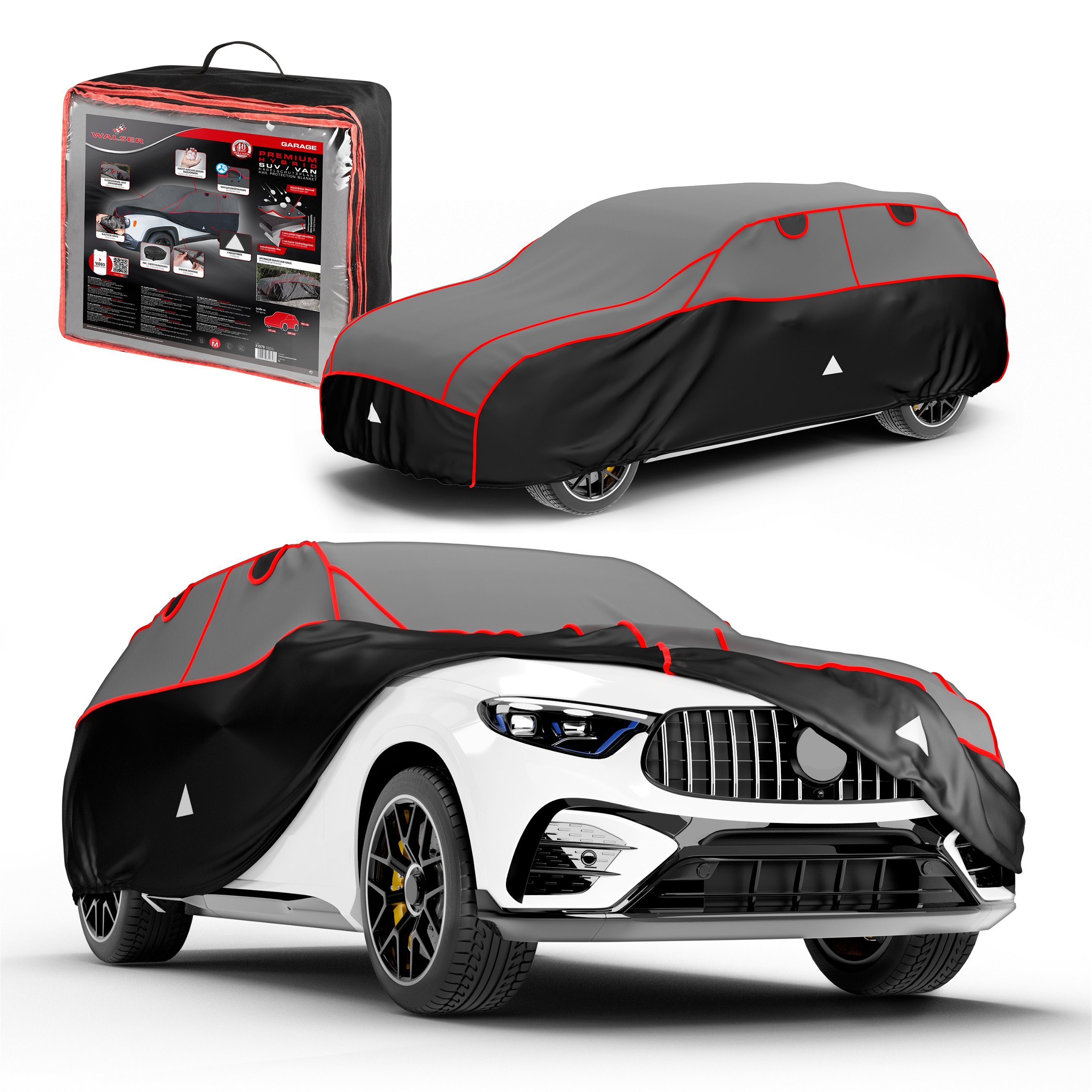 Bâche de voiture antigrêle anti-grêle Premium, bâche antigrêle pour SUV/VAN Taille 8 Bâche de voiture antigrêle anti-grêle Premium, bâche antigrêle pour SUV/VAN Taille 8