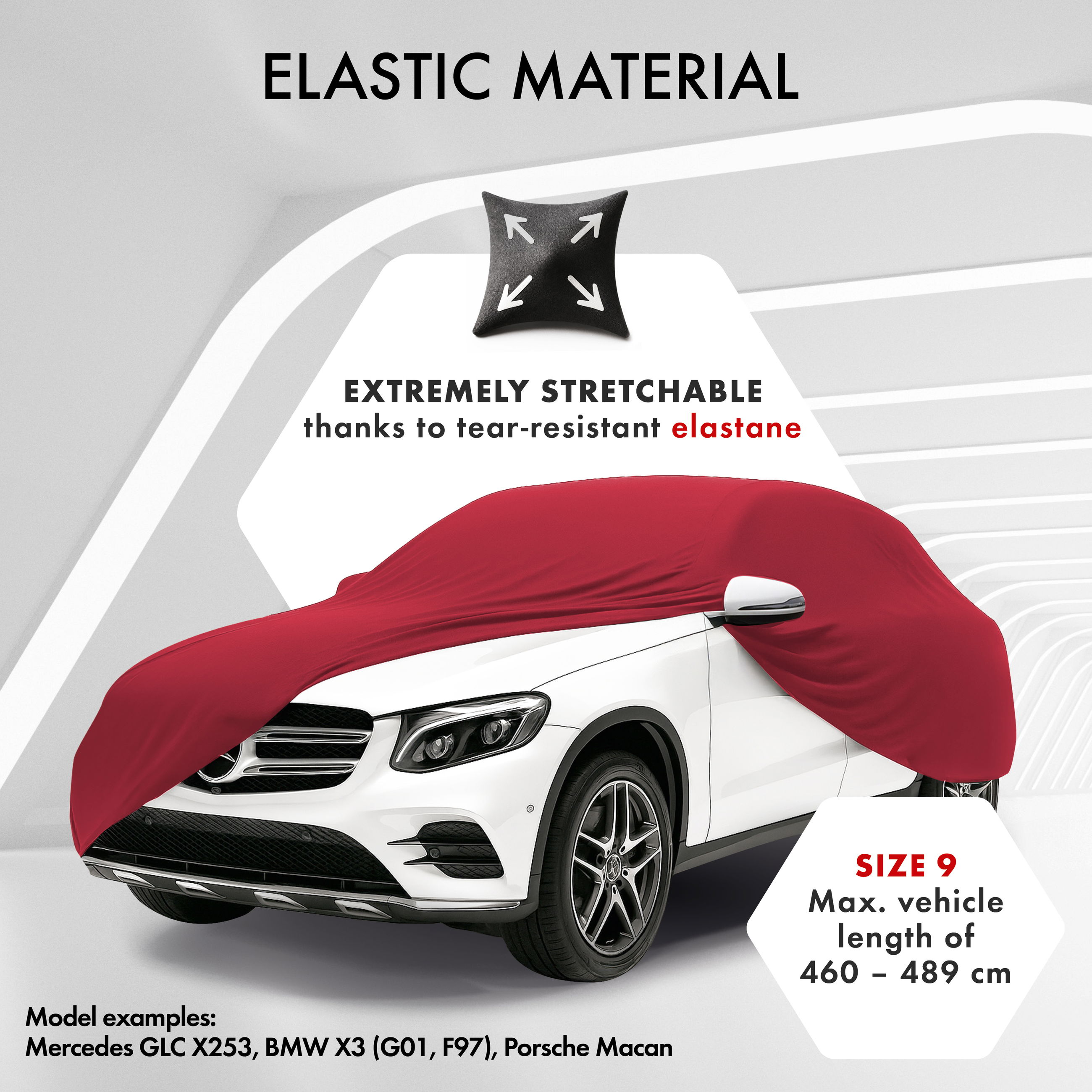 Werbung, Plakat, Auto, Fahrzeug, Rad, Werbung, Plakat, Auto, Fahrzeug, Rad, Werbung, Plakat, Auto, Fahrzeug, Rad, Werbung, Plakat, Auto, Fahrzeug, Rad, Werbung, Plakat, Auto, Fahrzeug, Rad, Autocover, Elastisches Material, extrem dehnbar, Größe 9, vorgese