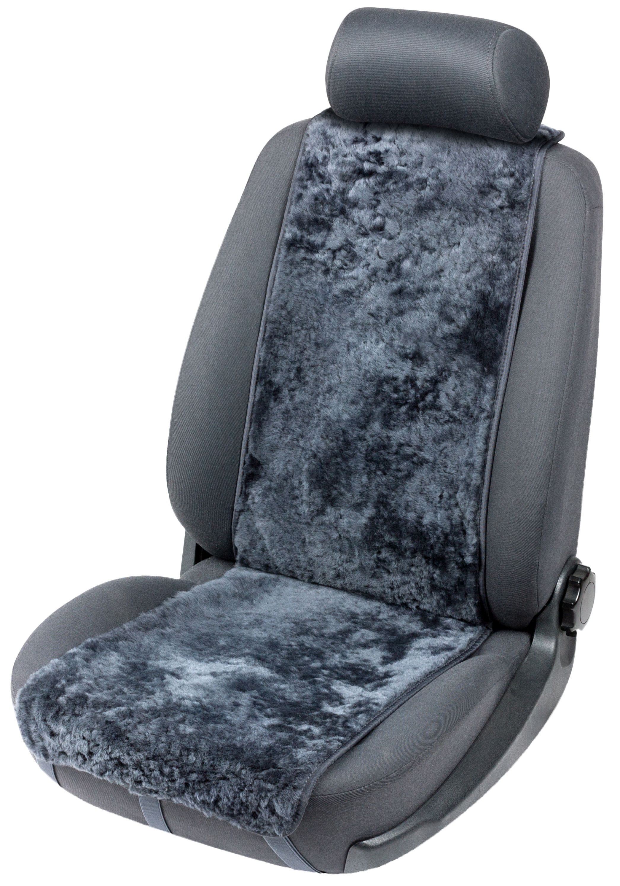 Leather Look Grey Car Seat Cover Set – Full Front & Rear Protection For Renault Clio, Megane