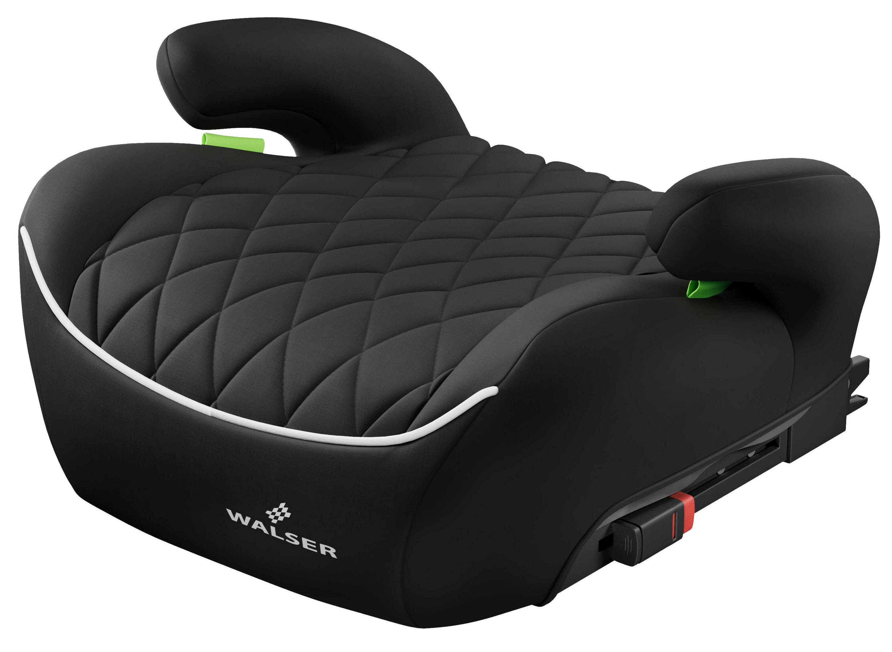 Booster Seat Andy ISOFIX, Premium booster seat car ECE R 129 tested, child seat black, Walser Onlineshop
