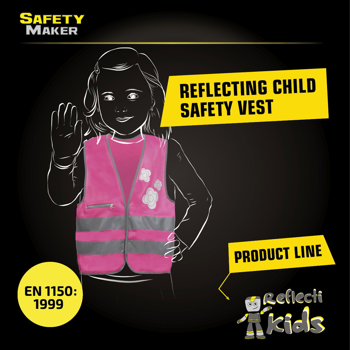 gilet de sécurité 3-6 ans Ballet Doll