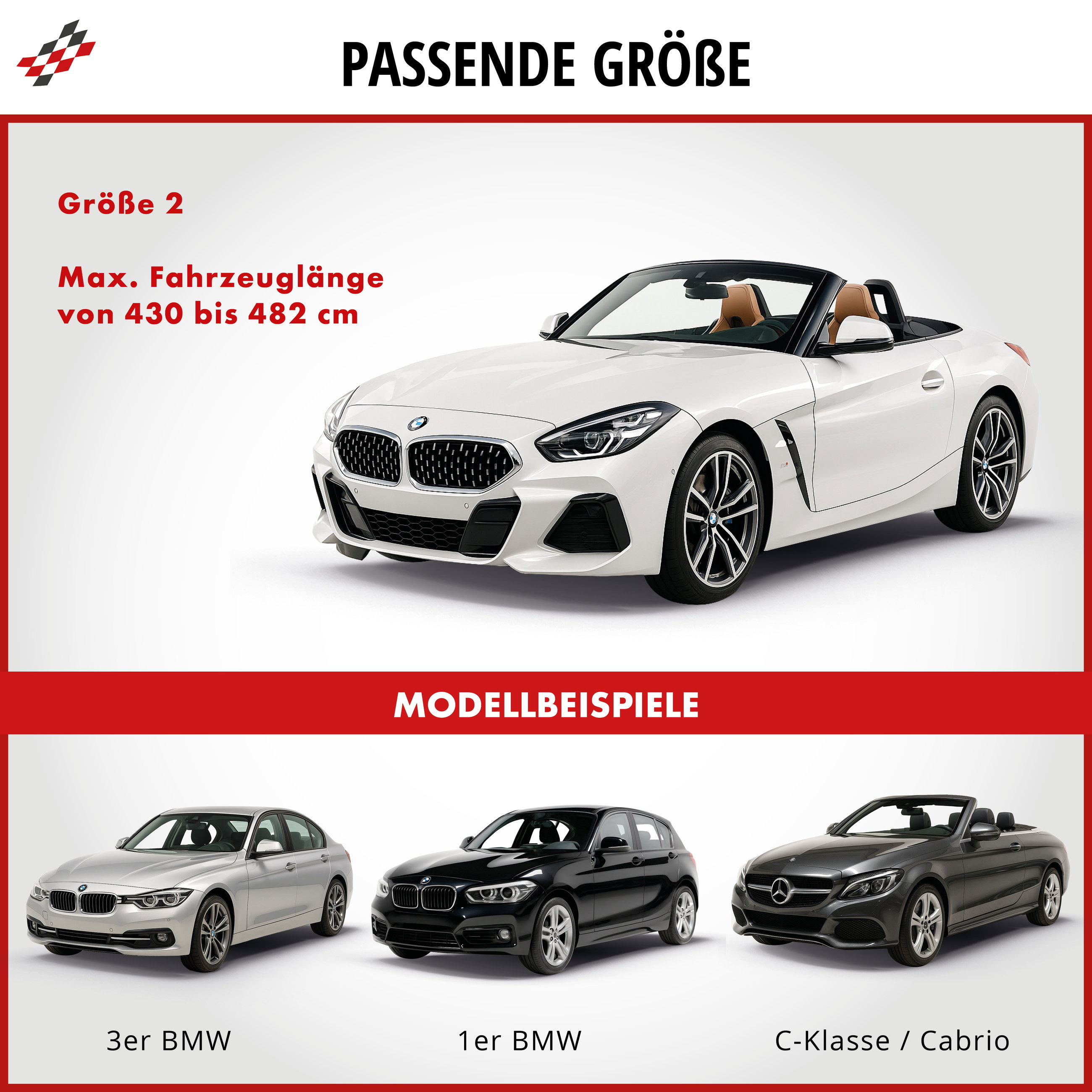 Abdeckplane Auto All Weather Plus, Premium Autoplane Vollgarage Größe 2 PKW, Autoabdeckung grau