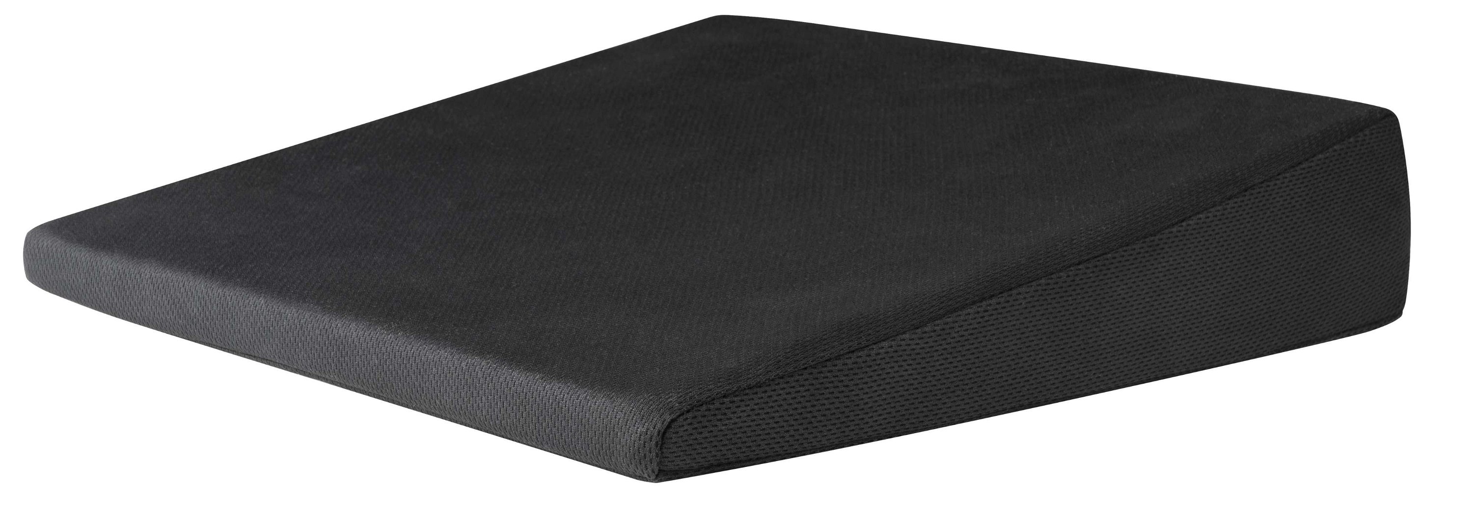 coussin d'assise Lotta 36x35x8cm noir
