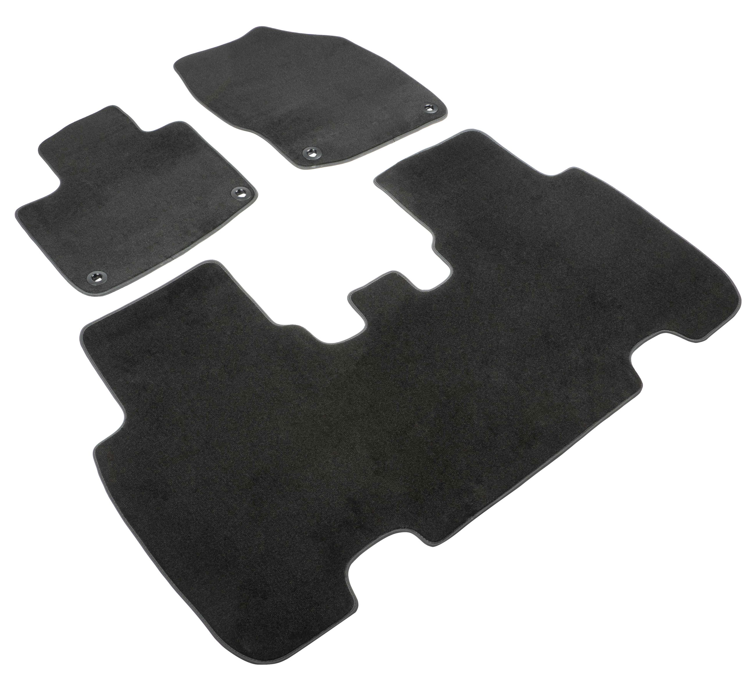 Nadelfilz Velours premium voetmatten geschikt voor Honda Civic IX 09/2011-2015 Dekoration für Zuhause