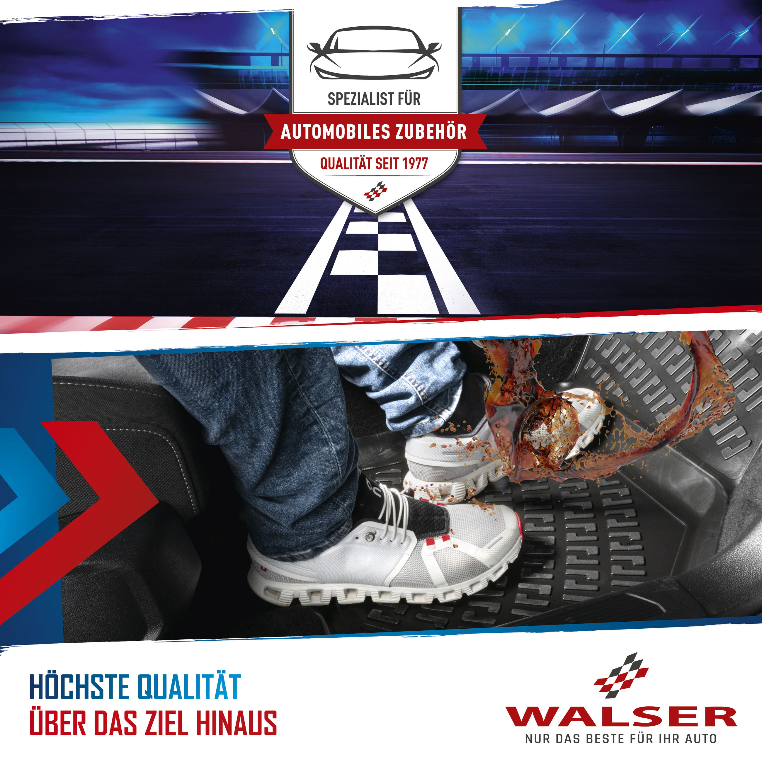 Schuh, Sneaker, Werbung, Auto, Plakat