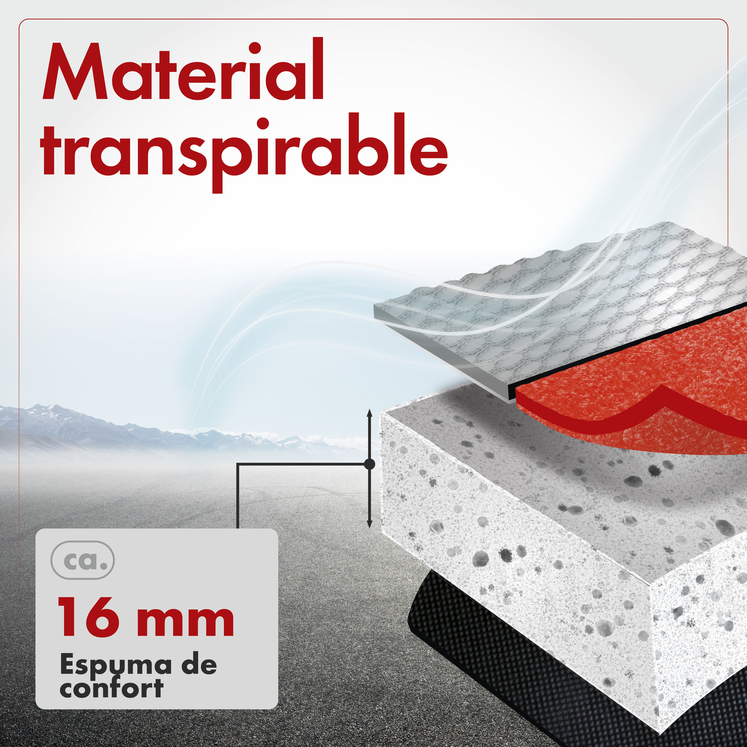 Werbung, Plakat, Schaum, Material, structura de espuma, 16 mm, foam, construction