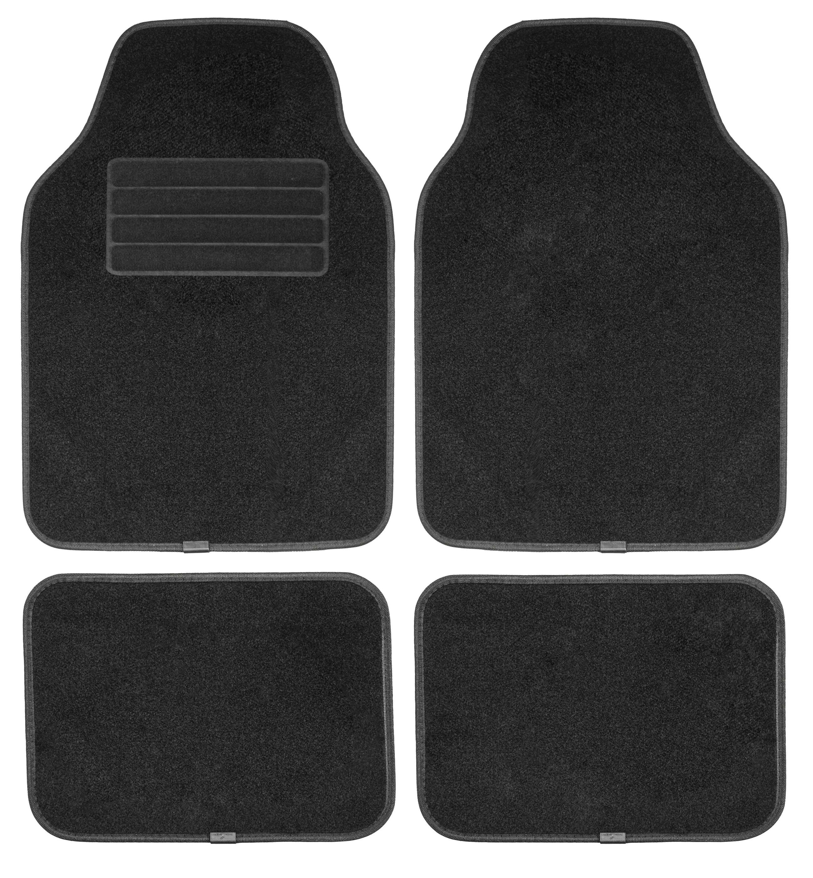 Autoteppich Regio 4tlg universal anthrazit, schwarz eingefasst