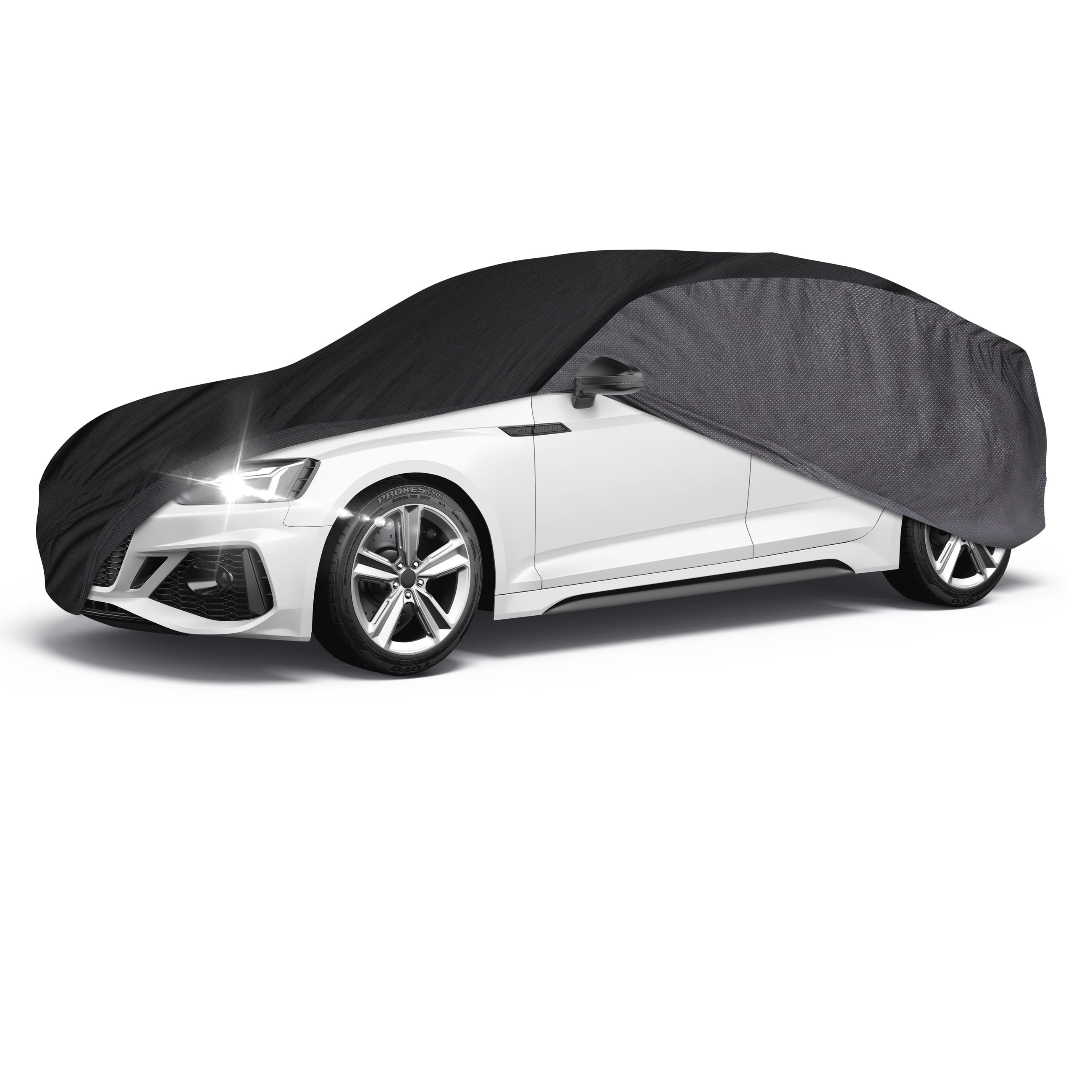 Autoabdeckung, Car Cover, Hülle Auto, Schwarz, Kfz-Abdeckung