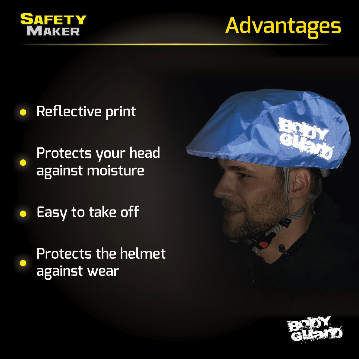 Couvre-casque bleu
