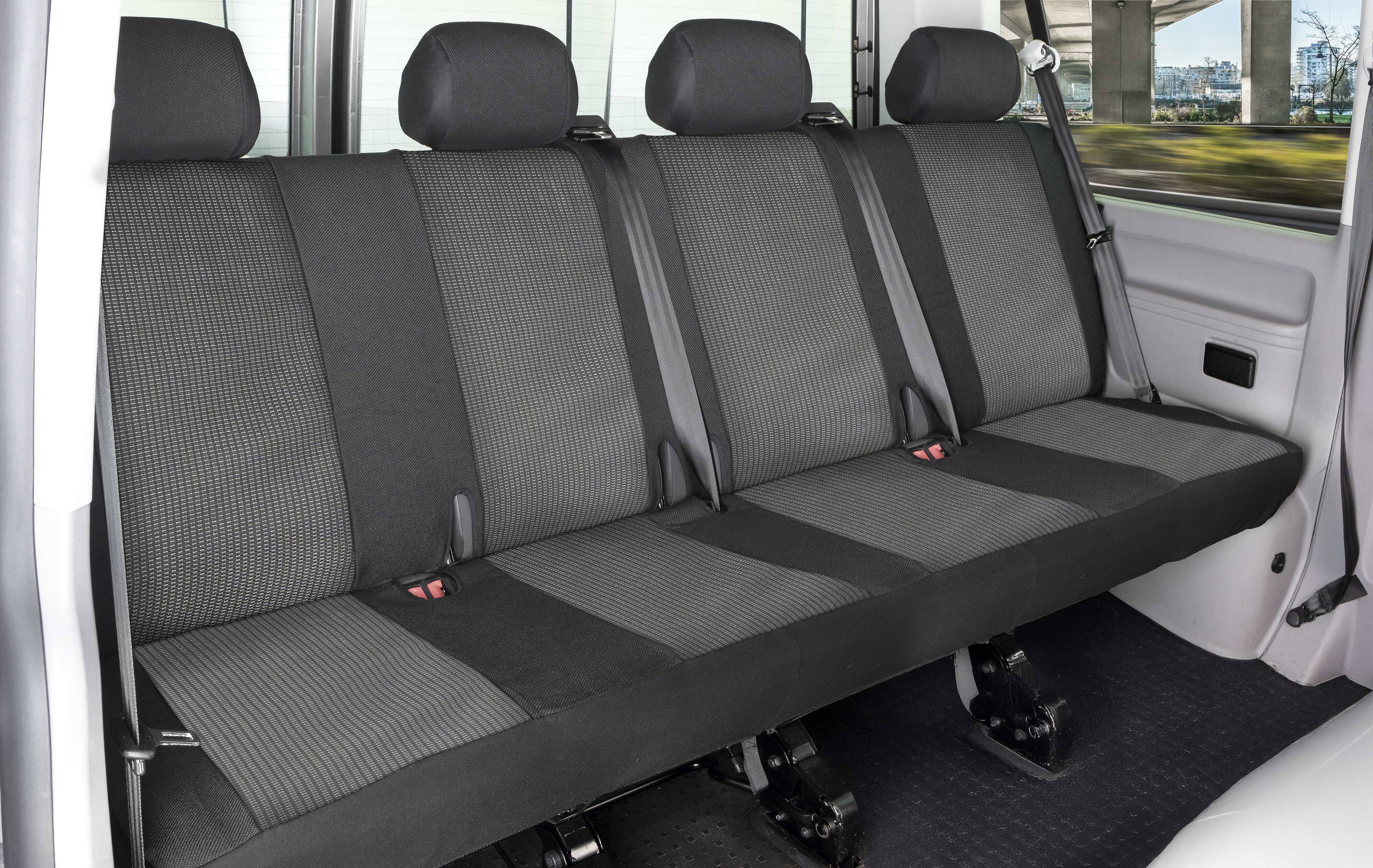 Passform Sitzbezug Performer kompatibel mit VW Crafter, 4er Bankbezug
