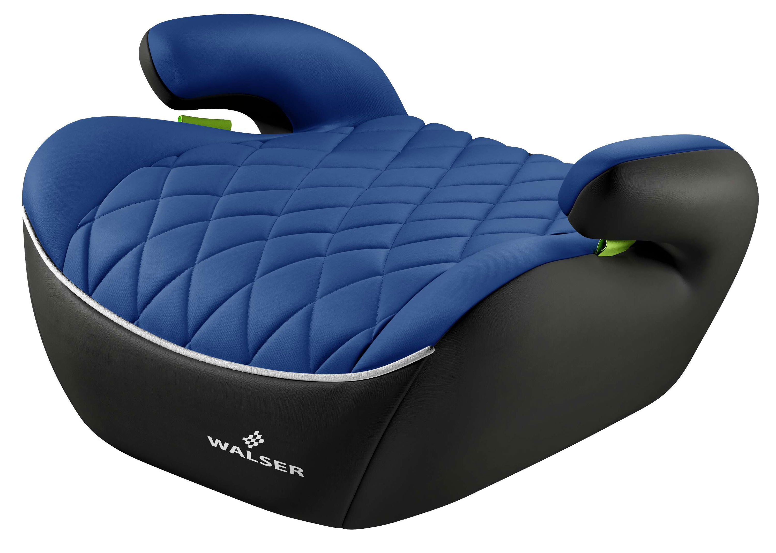 Booster Seat Andy, Premium booster seat car ECE R 129 tested, child seat black/blue, Walser Onlineshop