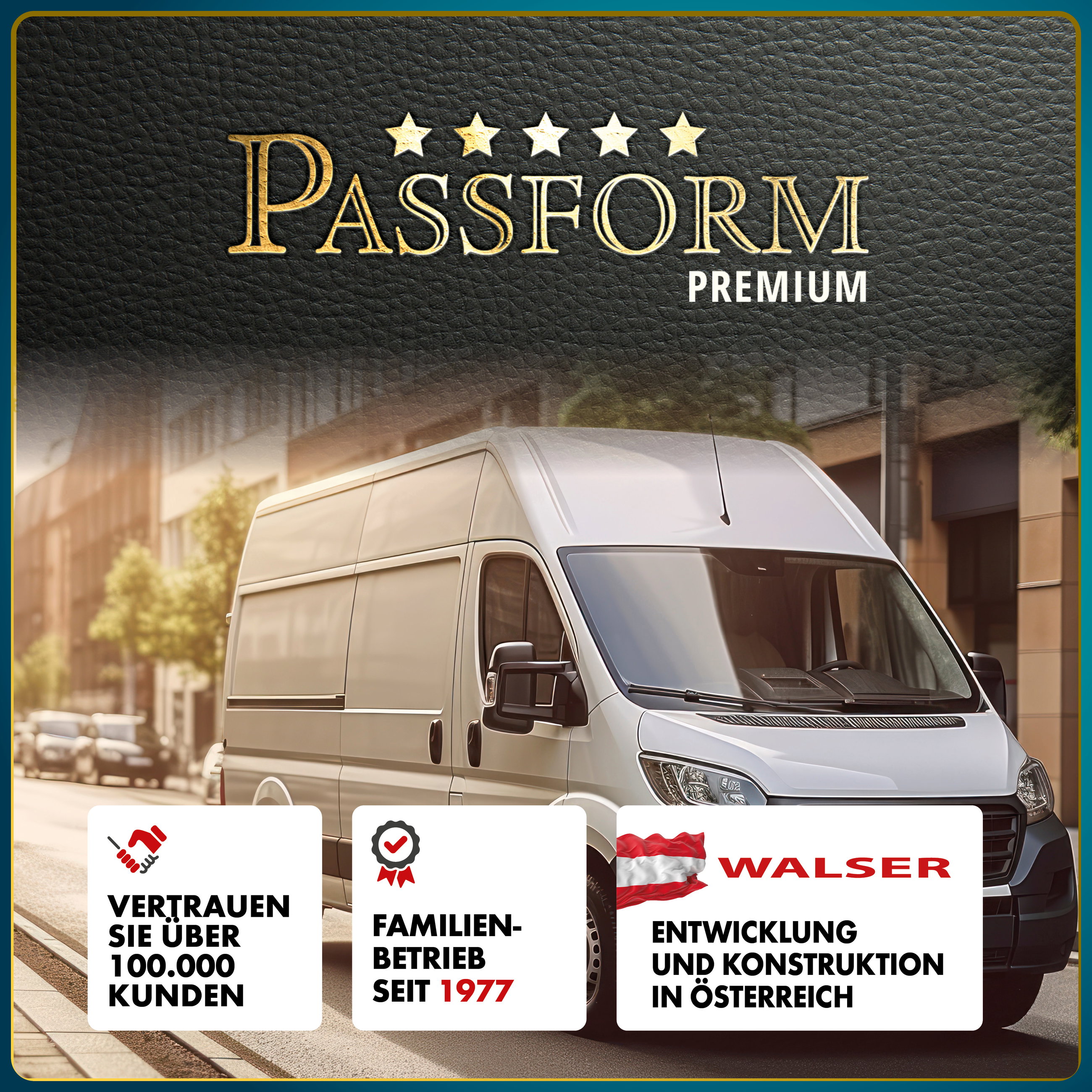 Passform Premium Sitzbezug für Iveco Daily V 2011-02/2014, 2 Einzelsitzbezüge vorne