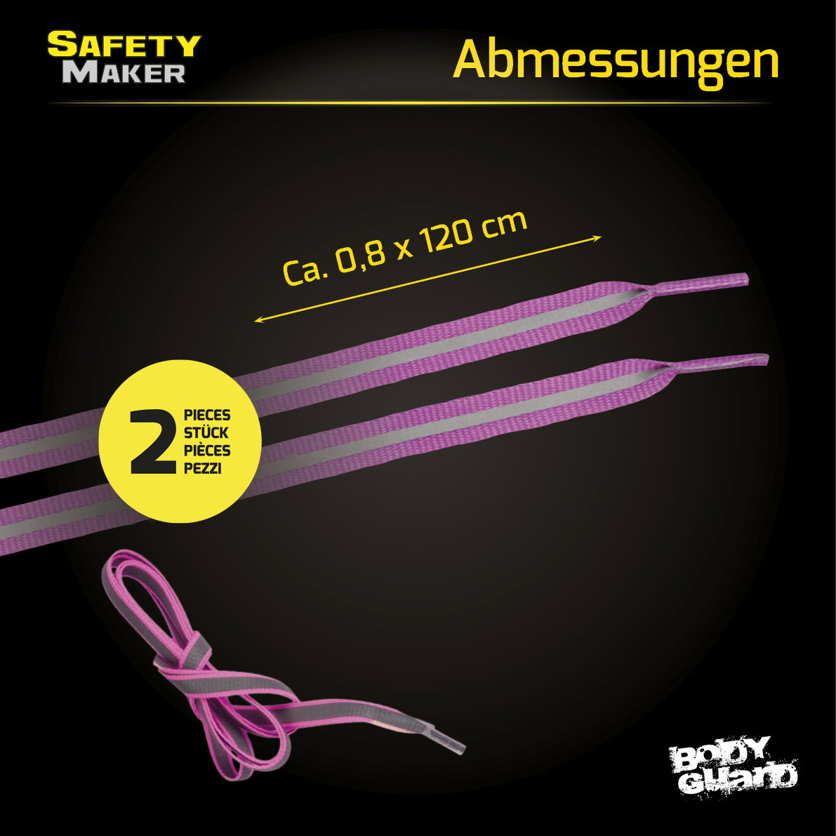 Schnürsenkel pink