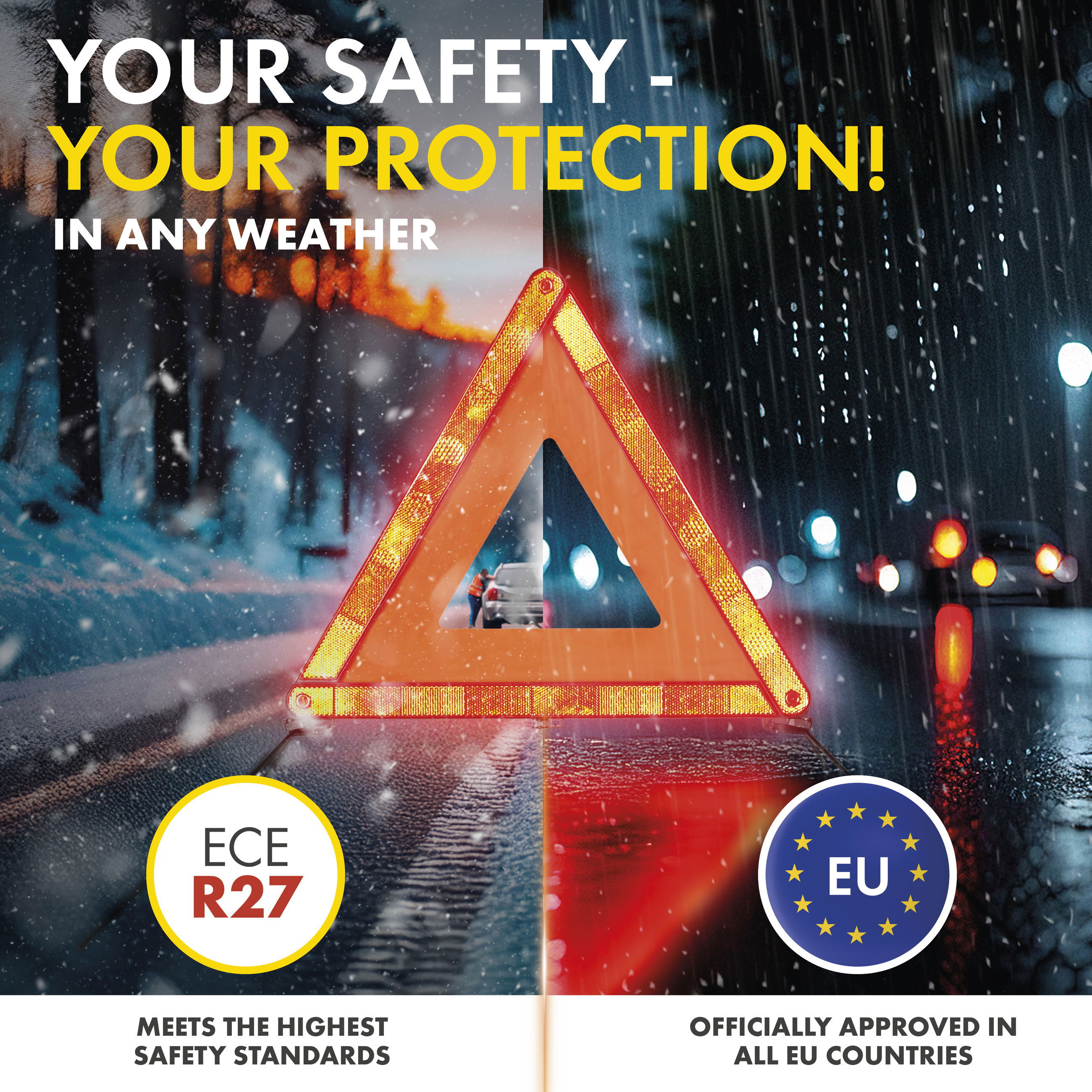 Werbung, Plakat, Dreieck, Werbung, Plakat, Dreieck