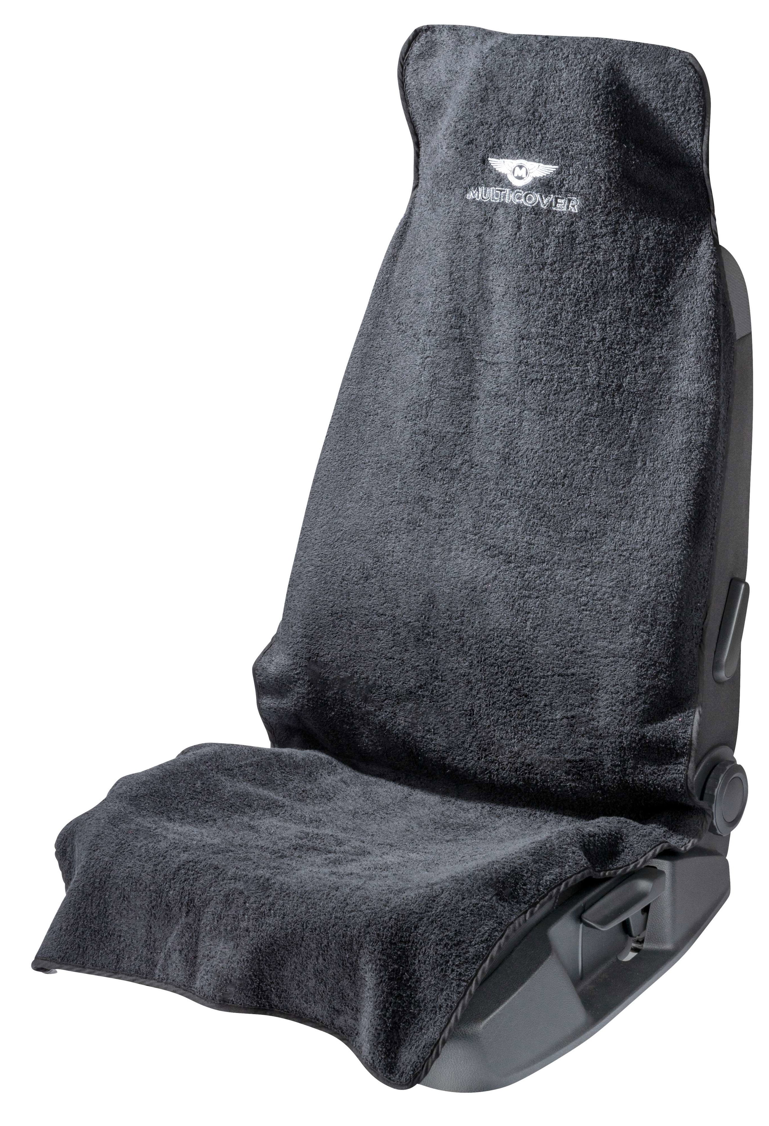 Housse de siège Multicover noir, 1 pièce