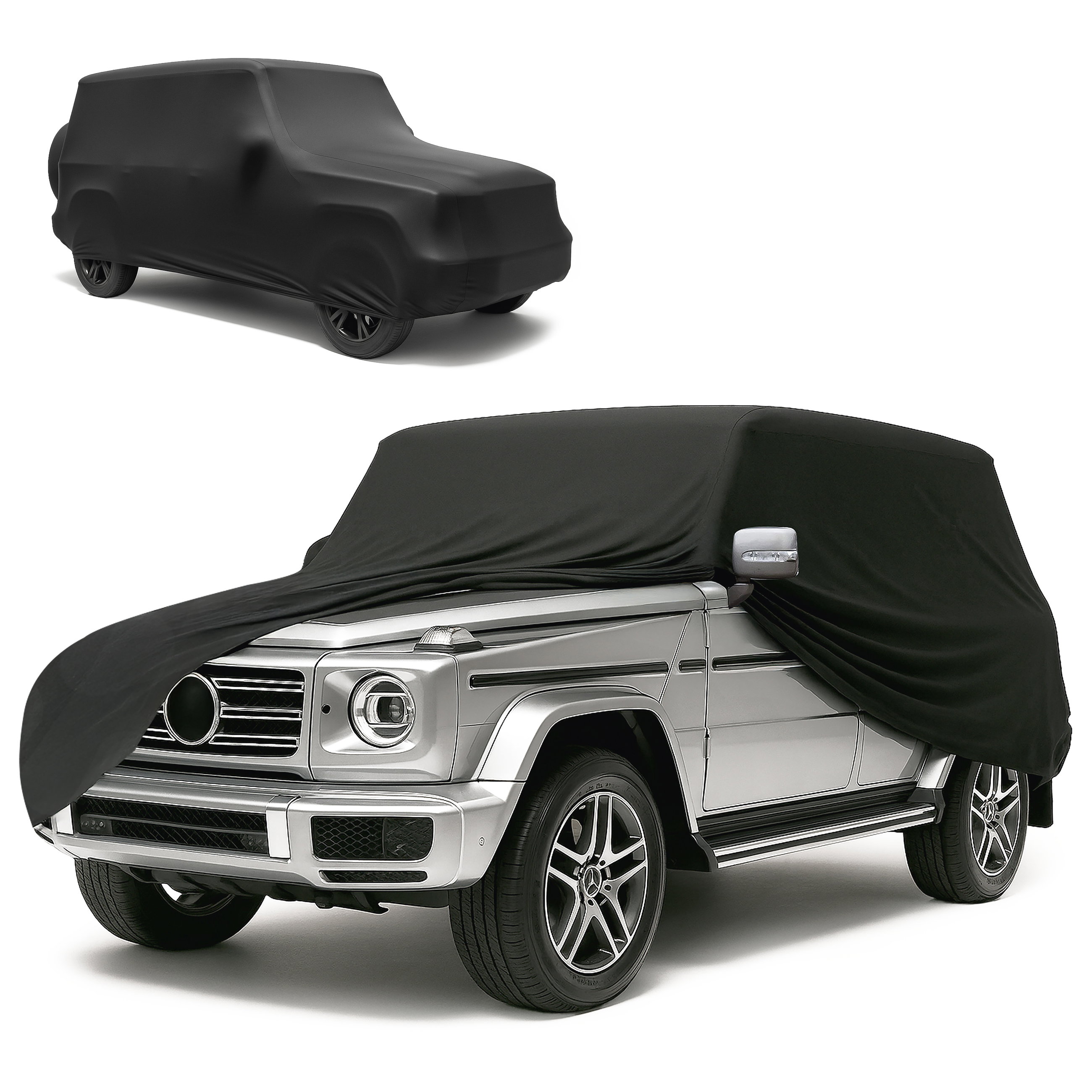 Car cover Indoor Stretch size 10 SUV/VAN black, Walser Onlineshop
