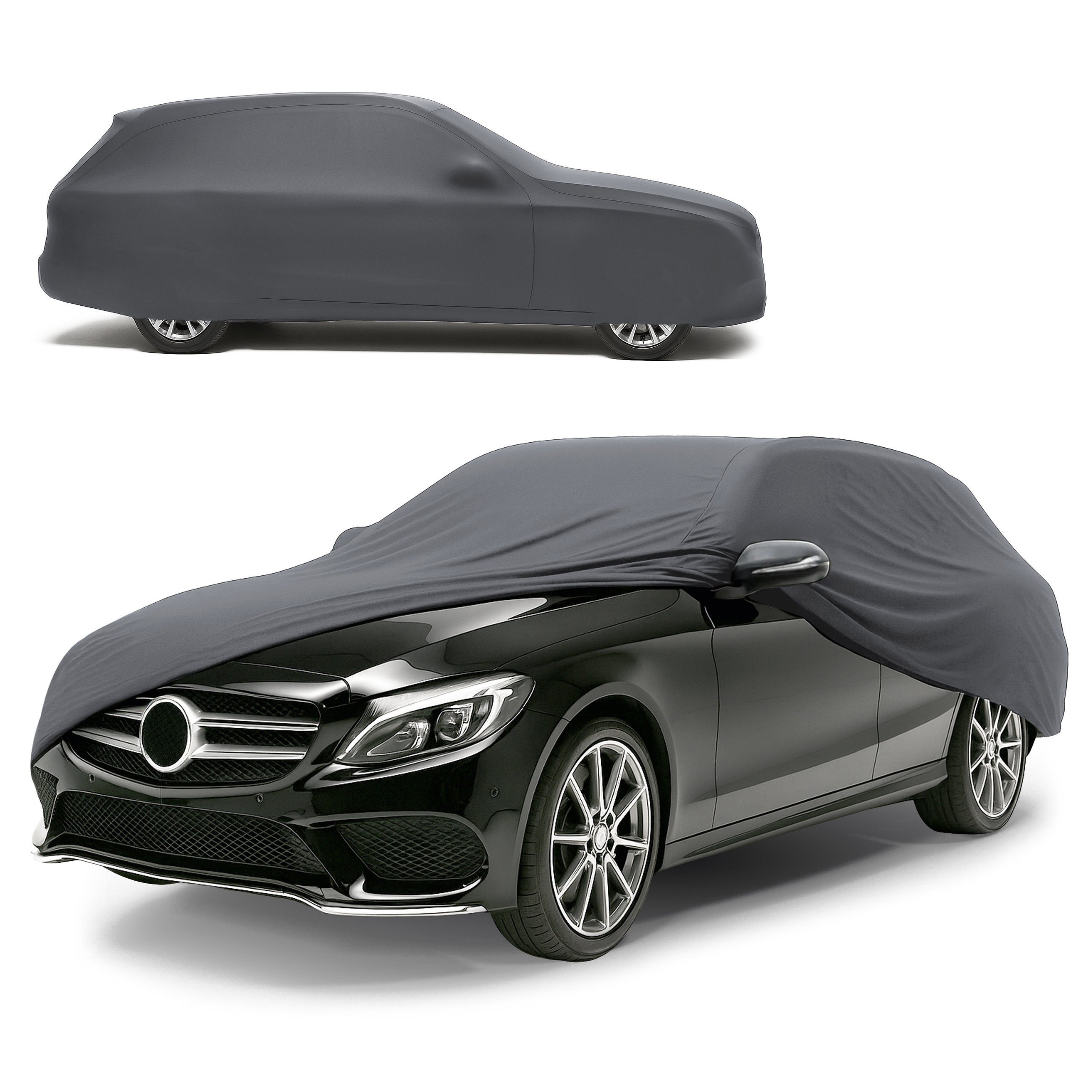 Car cover Indoor Stretch Plus size 5 combi anthracite, Walser Onlineshop