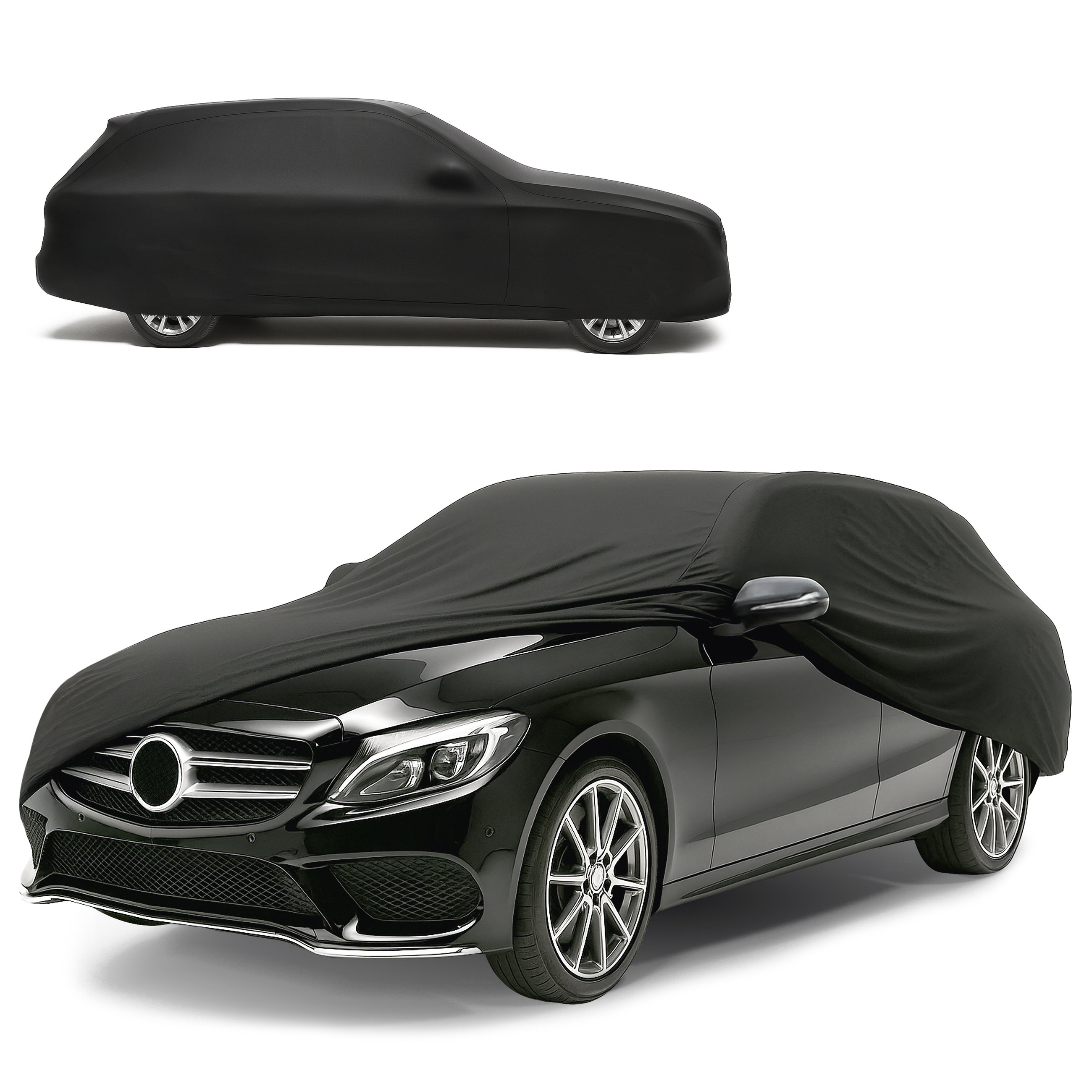 Car cover Indoor Stretch size 5 combi black, Walser Onlineshop