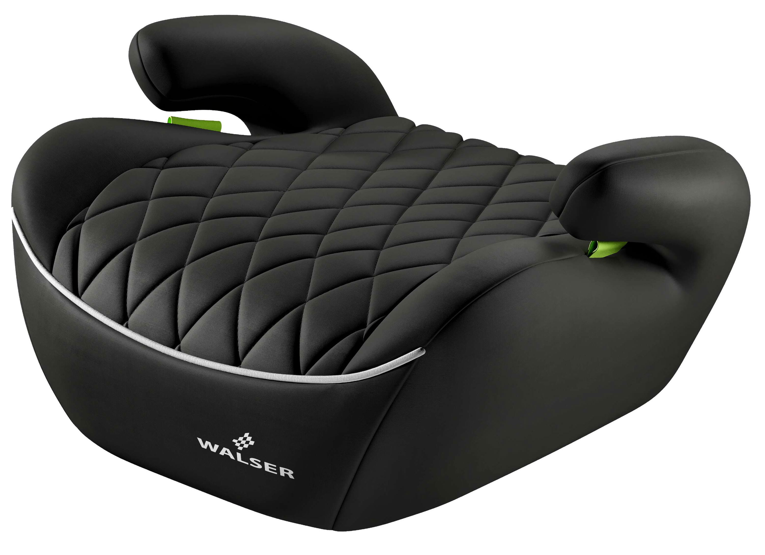 Booster Seat Andy, Premium booster seat car ECE R 129 tested, child seat black, Walser Onlineshop
