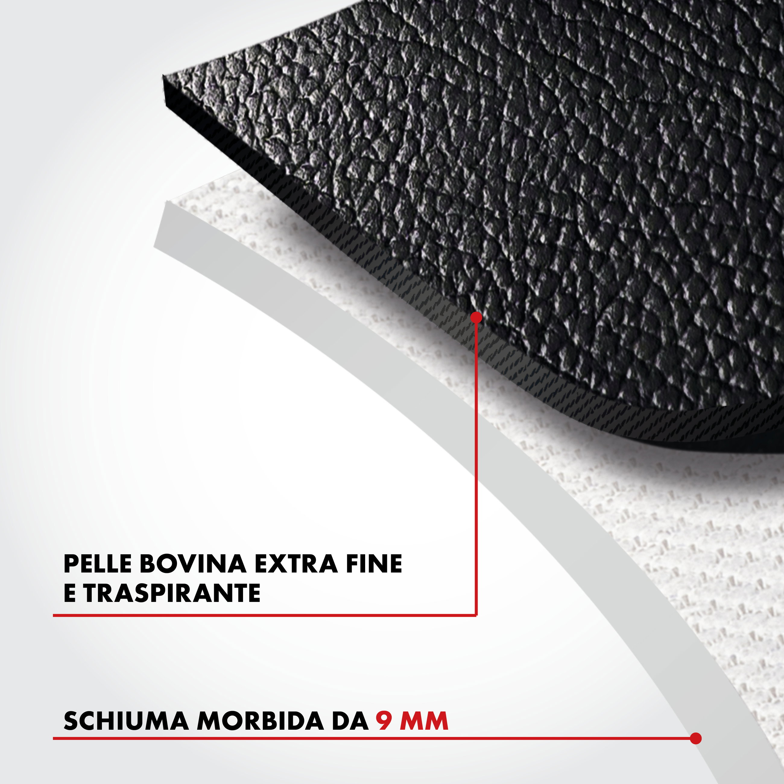 Coprisedili auto Billy in vera pelle nera ZIPP-IT, 1 pezzo