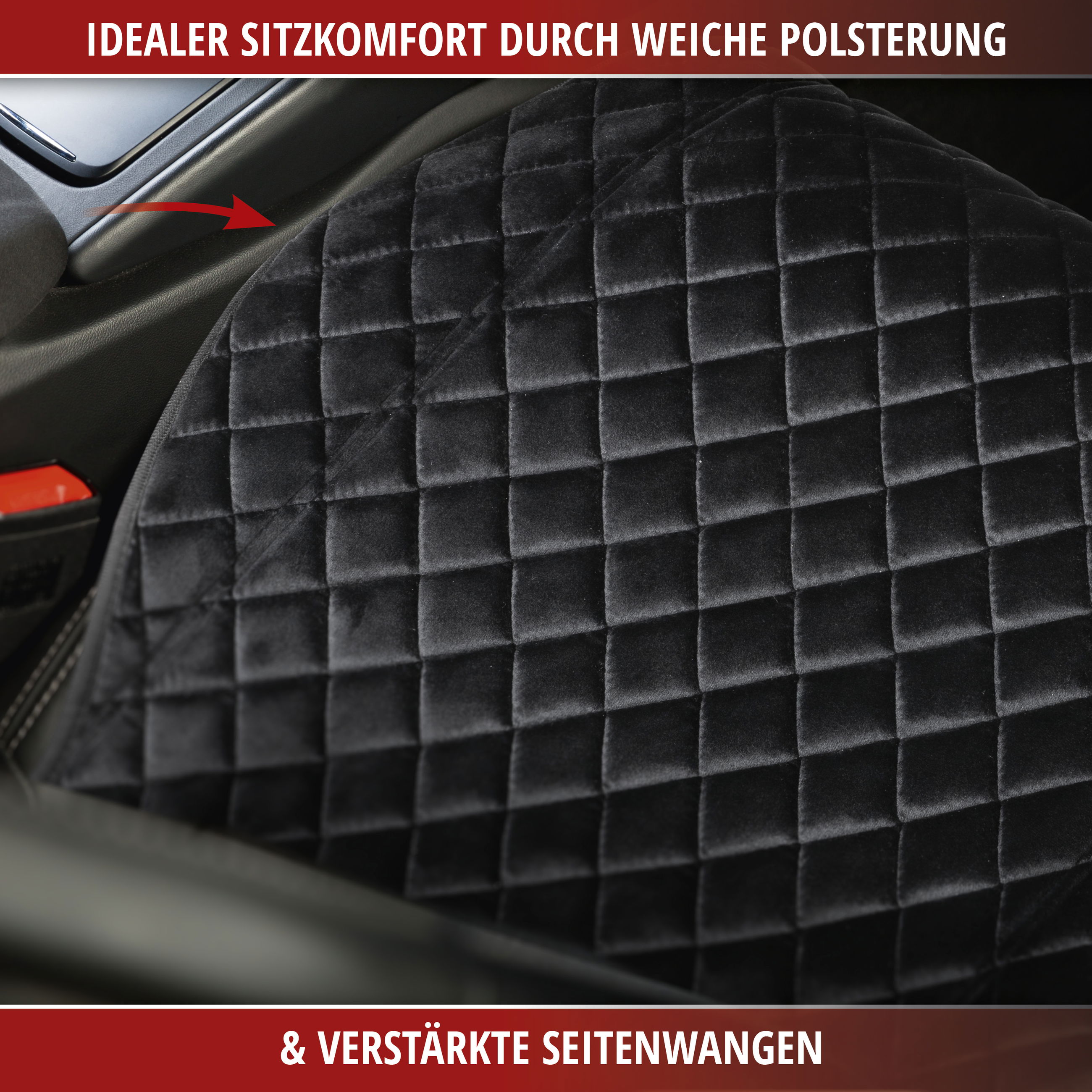 auto, Auto-Sitz, gequiltet, Innenraum, Sitzbezug
