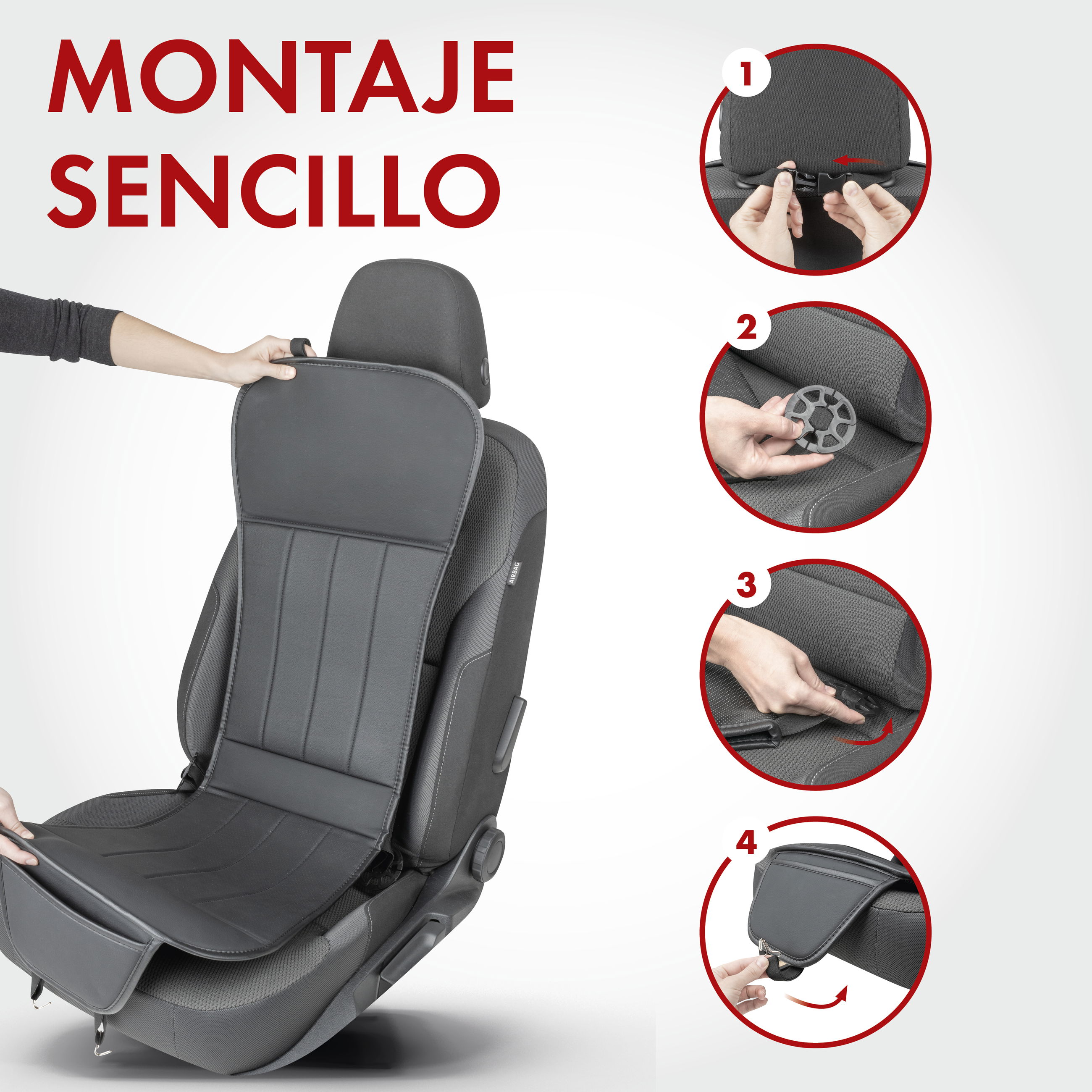 Kissen, Dekoration für Zuhause, Sitzbezug, Autositzeinlage, Rückenpolster, Kopfstütze, Fersenfalle