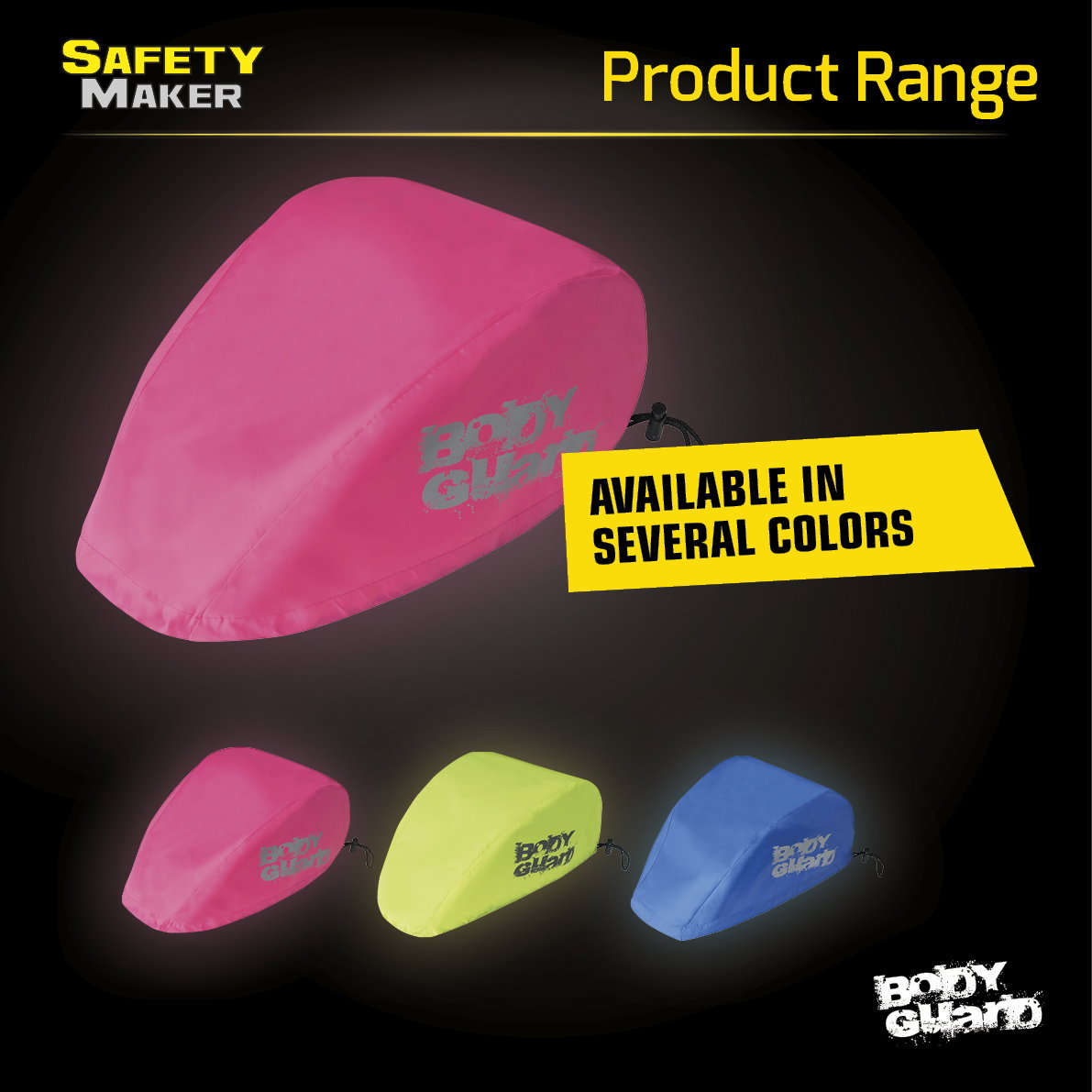 Copri casco rosa