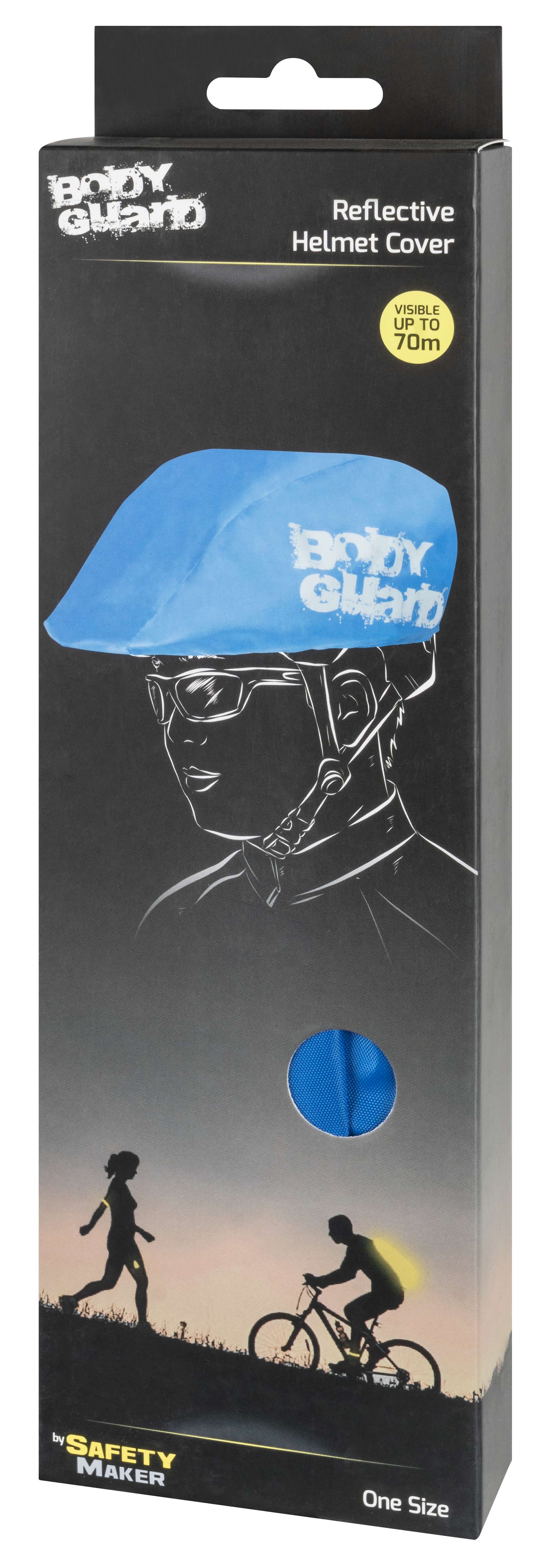 Helmüberzug blau