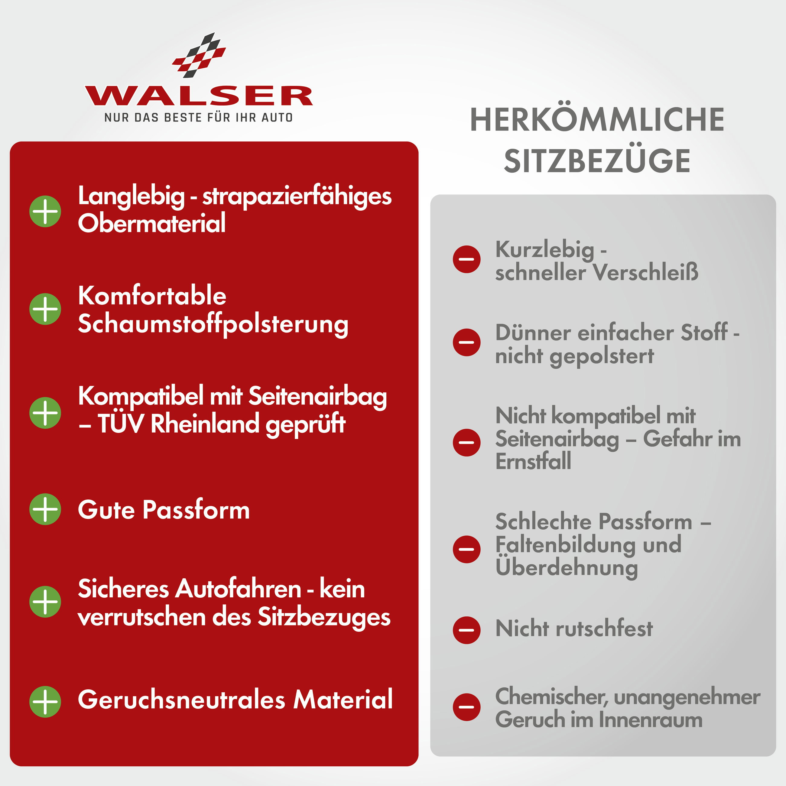 Autositzbezüge Sussex schlammgrün aus Kunstleder