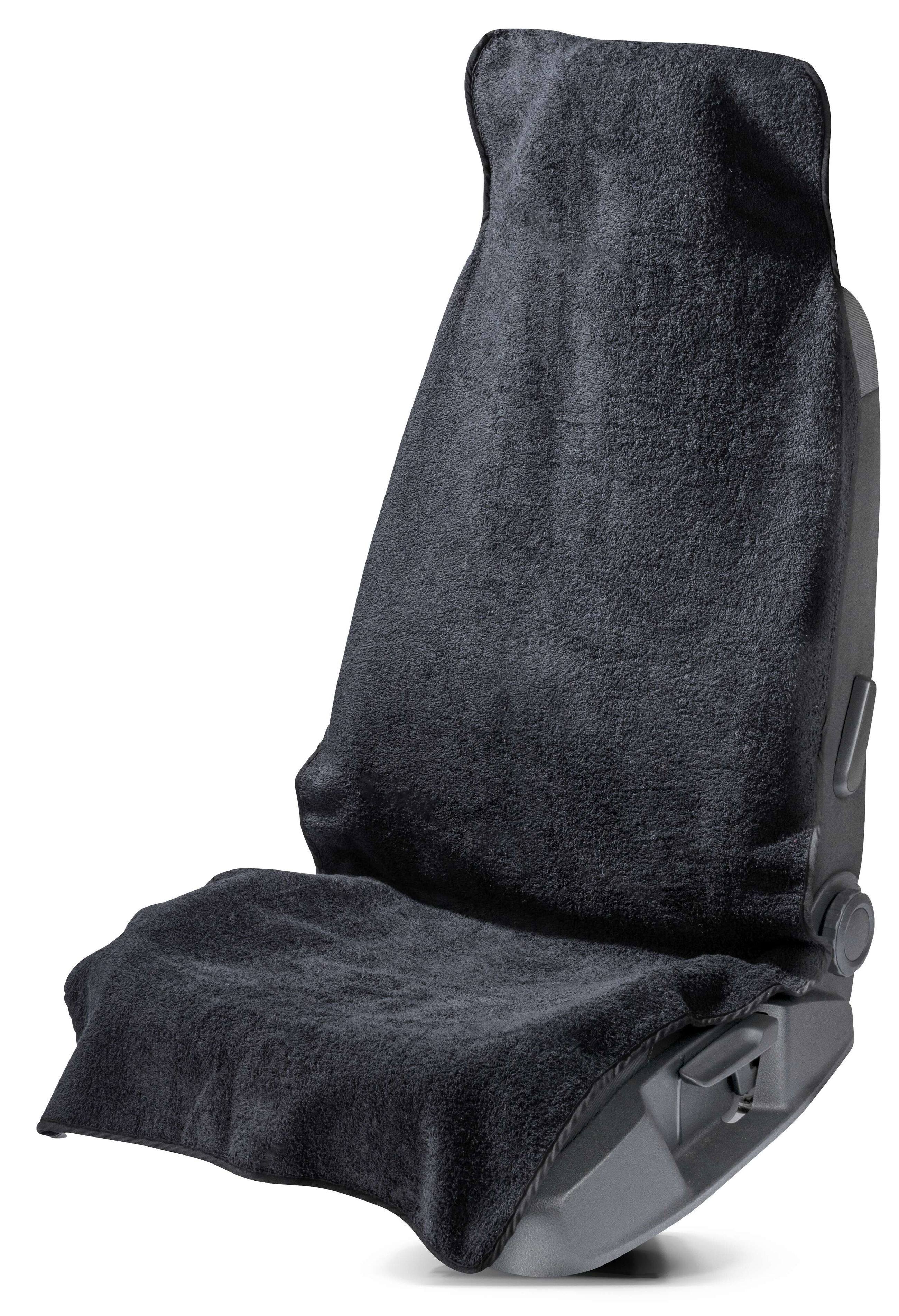 Autositzzubehör, Stuhlbezug, Samtstoff, Schwarz, Bezug