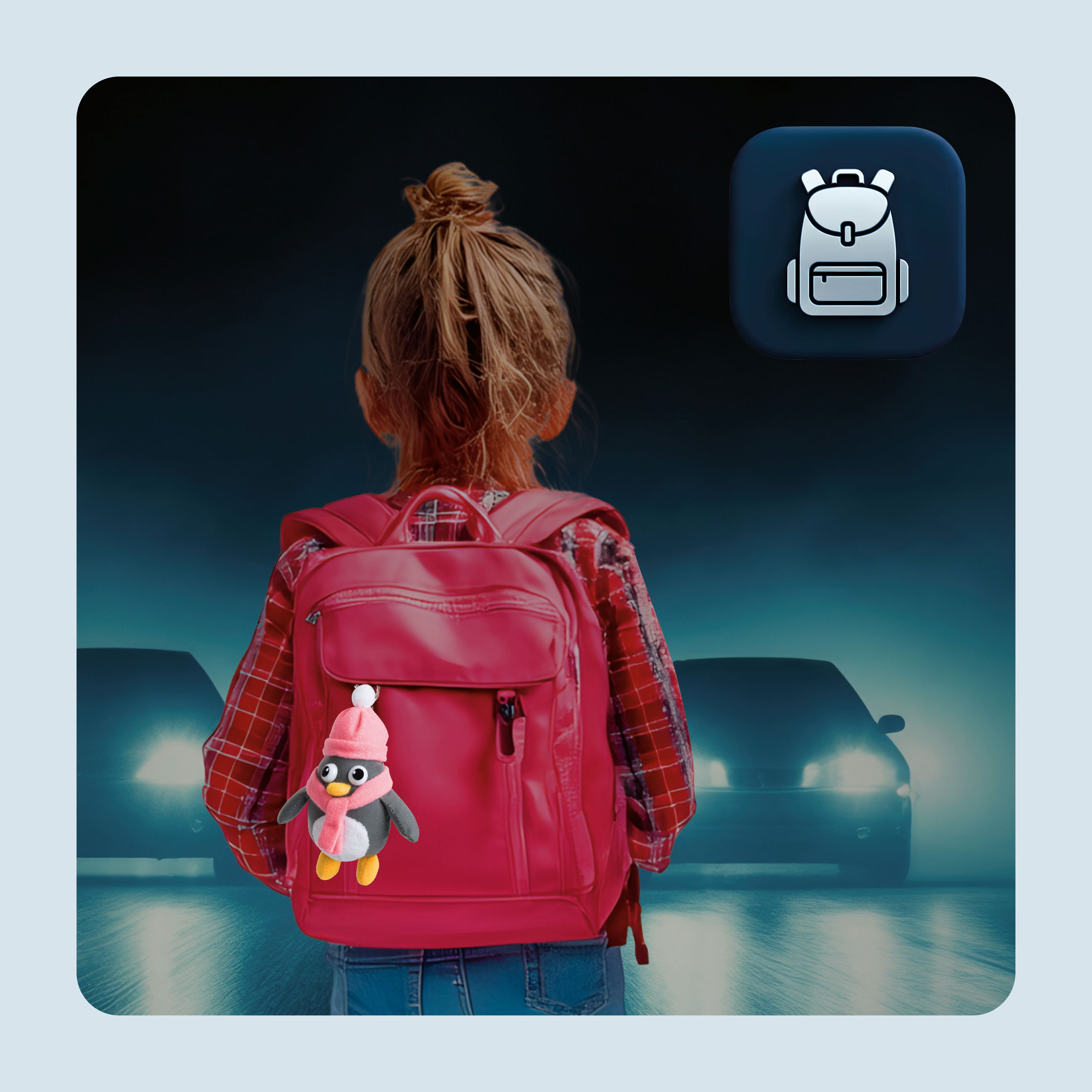 Tasche, Kind, Weiblich, Mädchen, Person