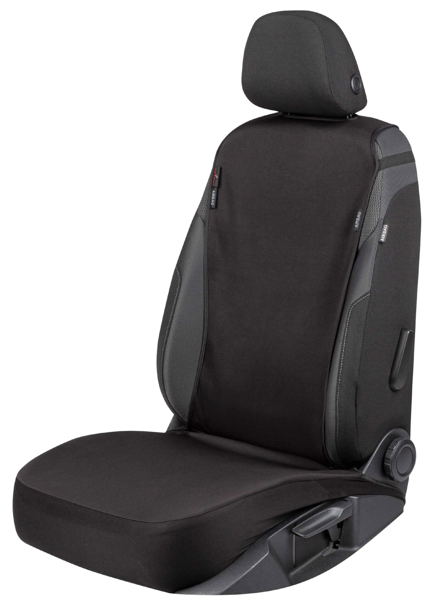 Housse de siège auto Fixseat pour siège avant noir