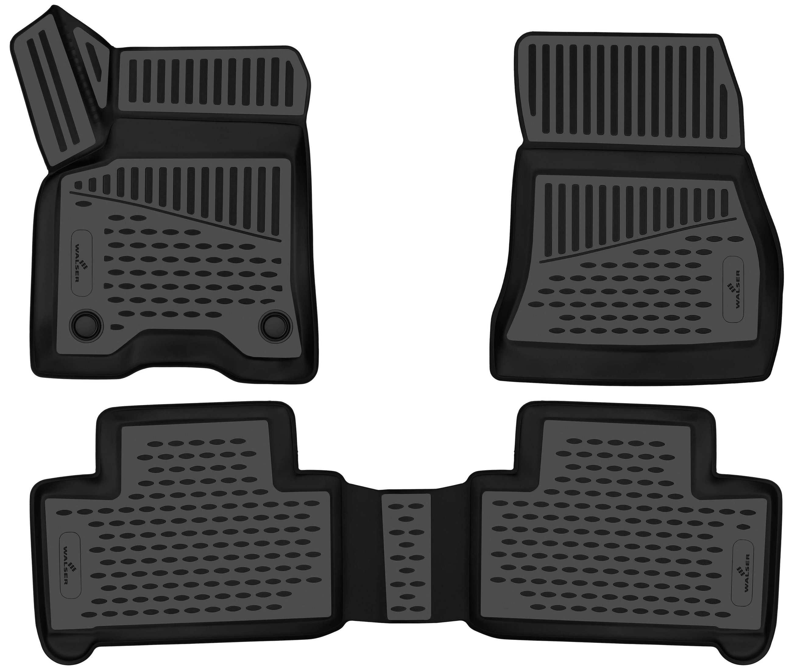 Rubberen Voetmatten XTR geschikt voor Mercedes-Benz EQB (X243) 09/2021-Vandaag, Walser Onlineshop