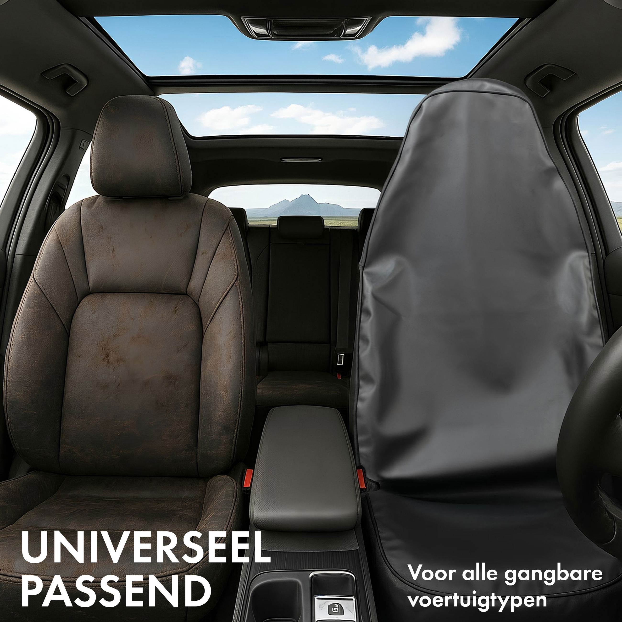 auto, innenraum, sitz, sonnendach, abdeckung