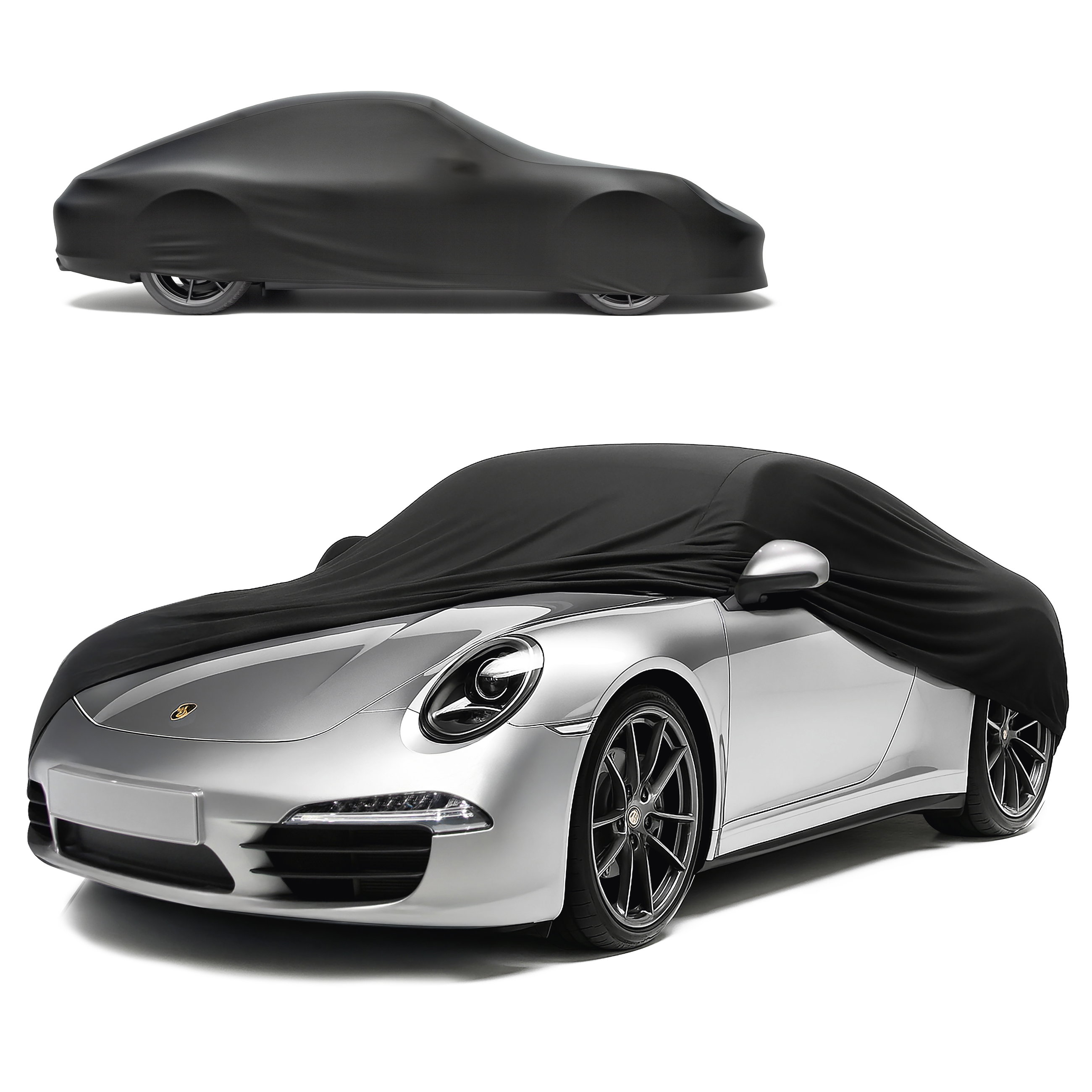 Car cover Indoor Stretch size 2 car black