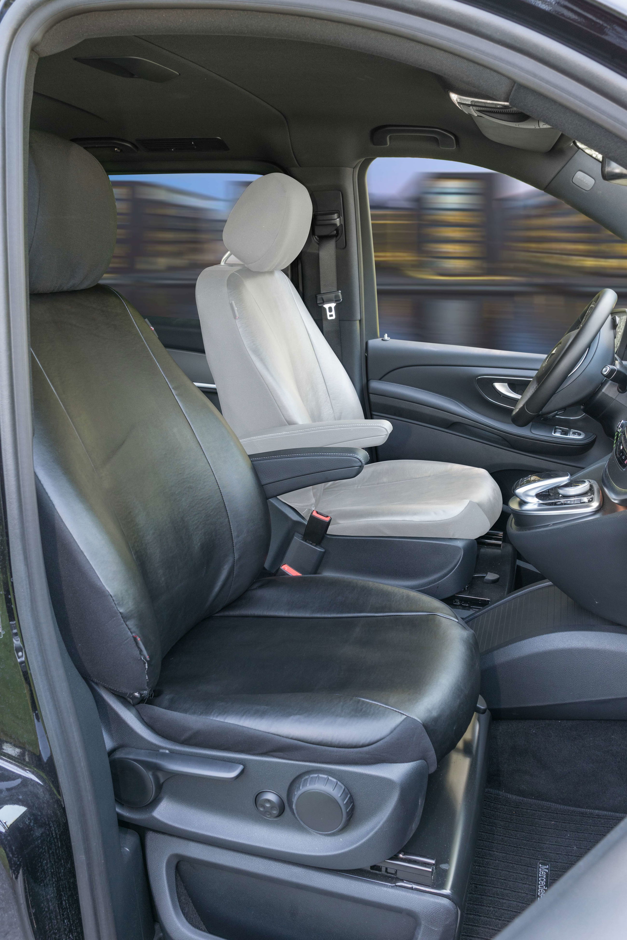 Van seat protectors top
