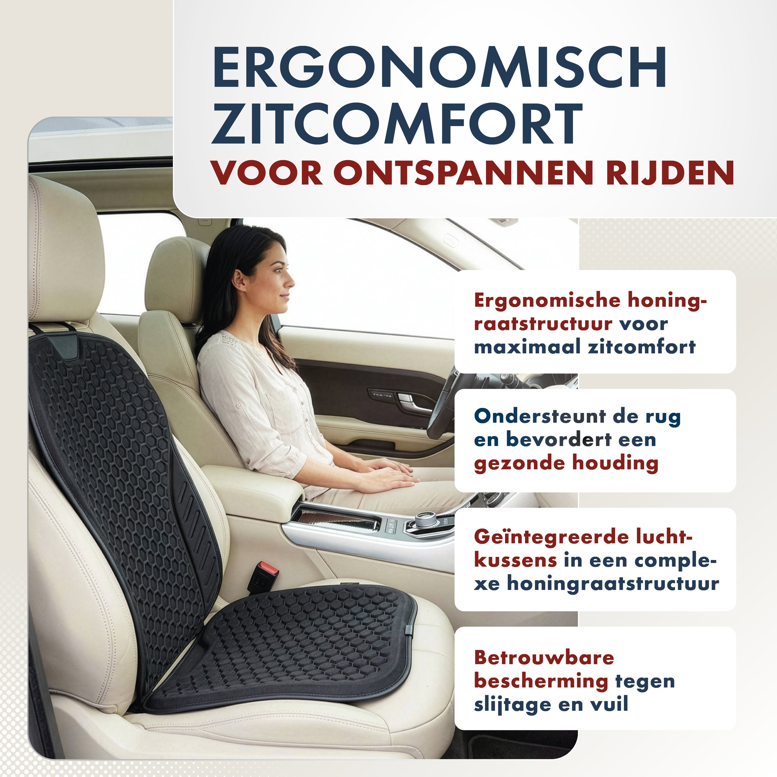 auto, zubehör für auto, sitzkissen, ergonomisch, innenausstattung