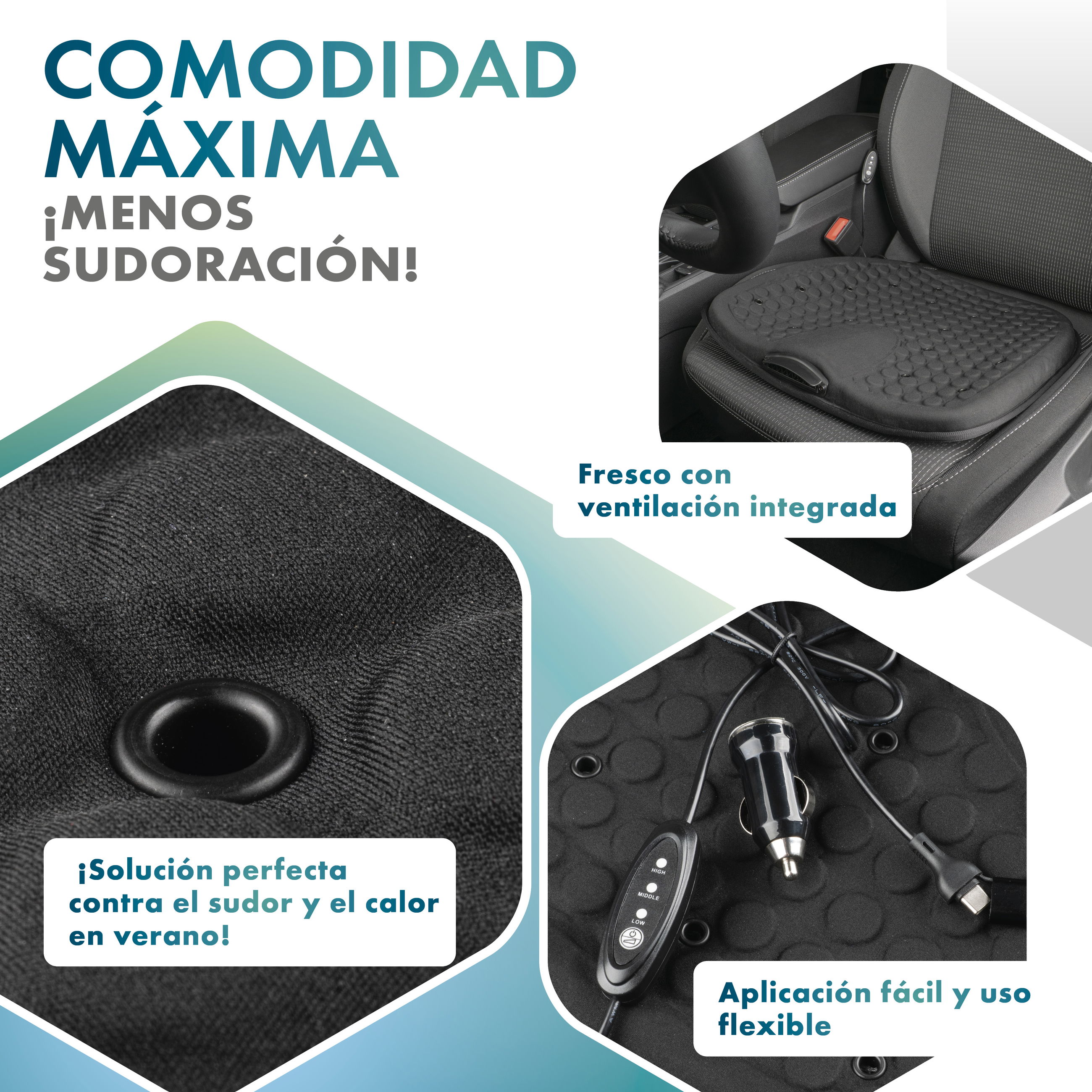 Kissen, Dekoration für Zuhause, autositze, sitzkissen, autozubehör, massage, schweißhemmend