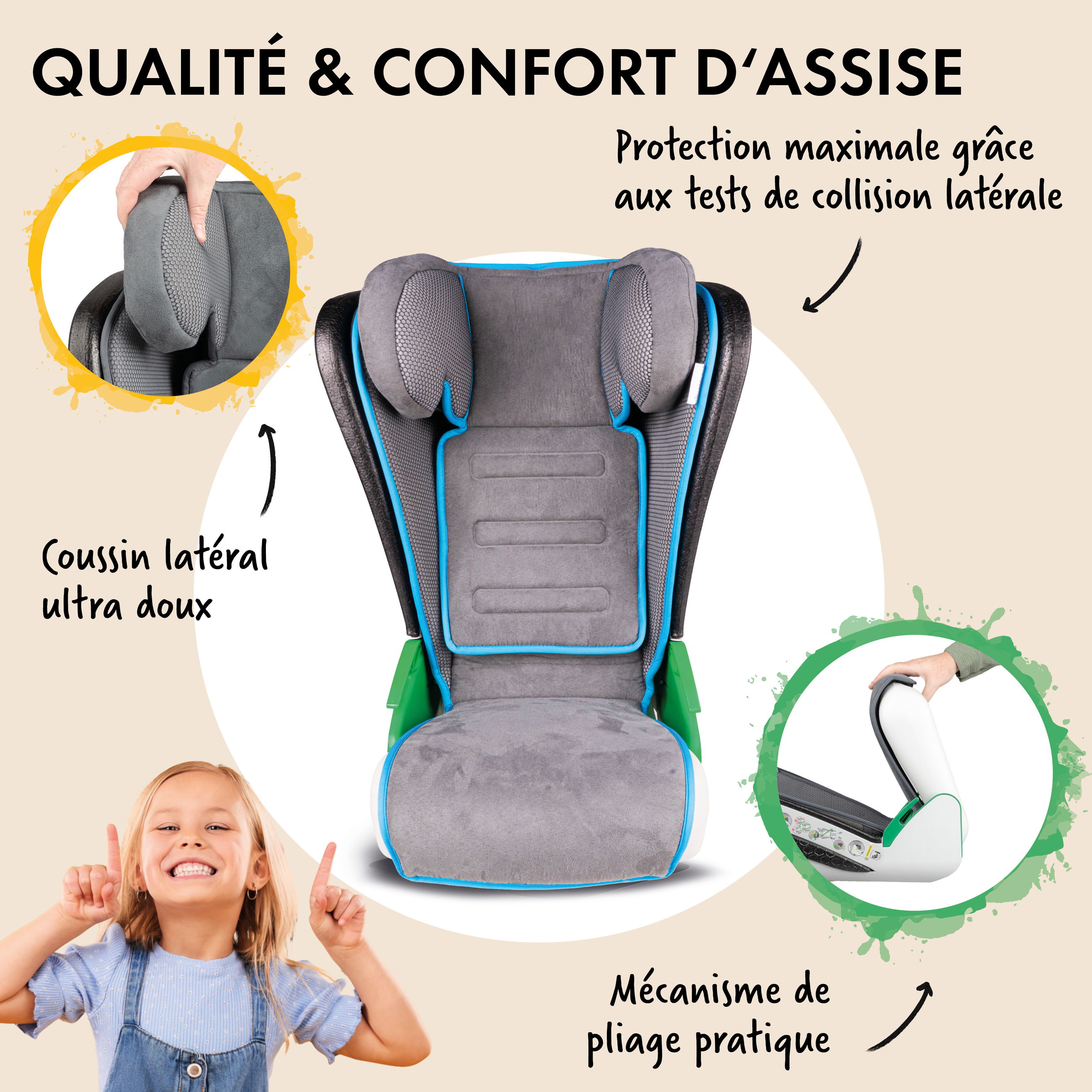 Kissen, Dekoration für Zuhause, Kind, Mädchen, Person