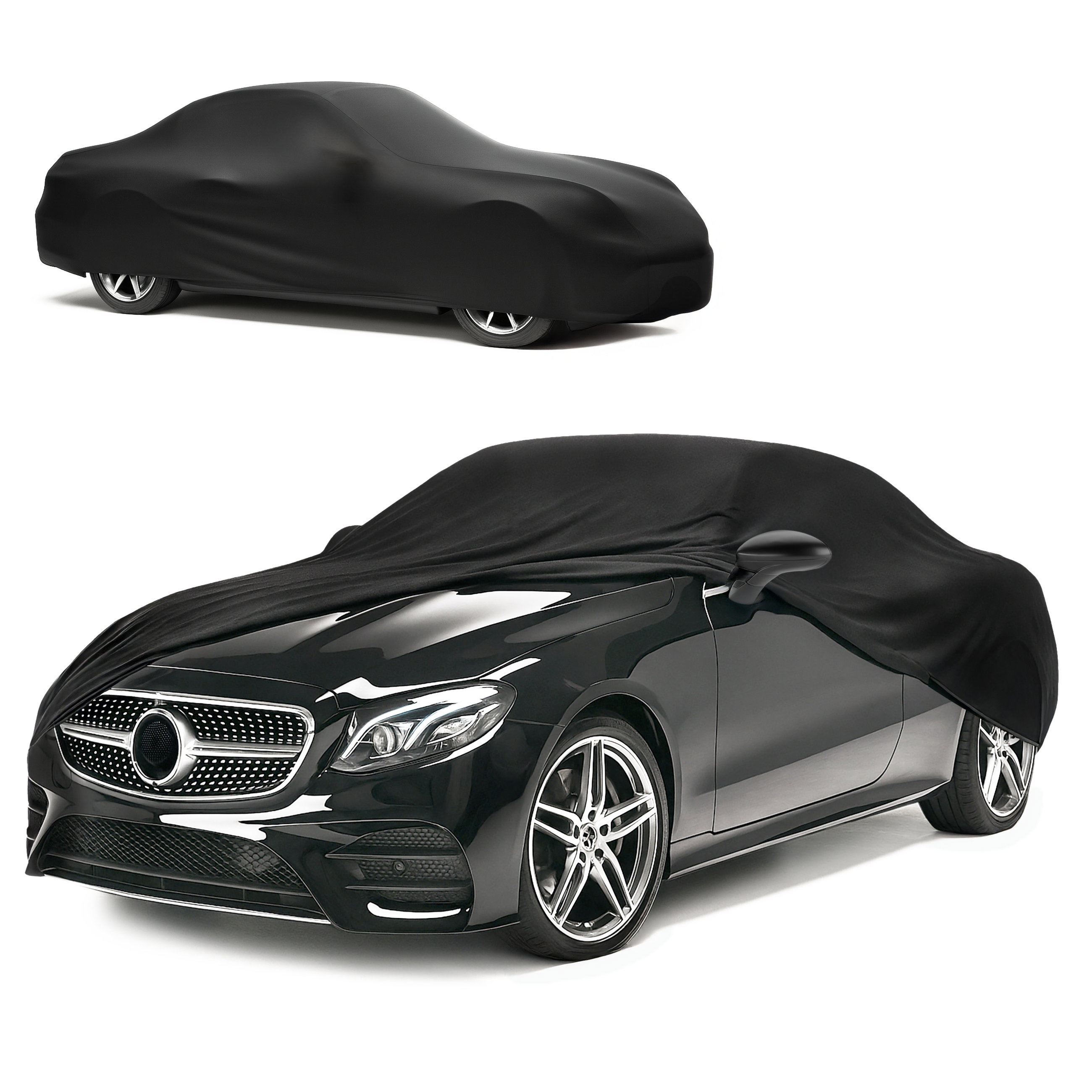Car cover Indoor Stretch Plus size 3 car black, Walser Onlineshop