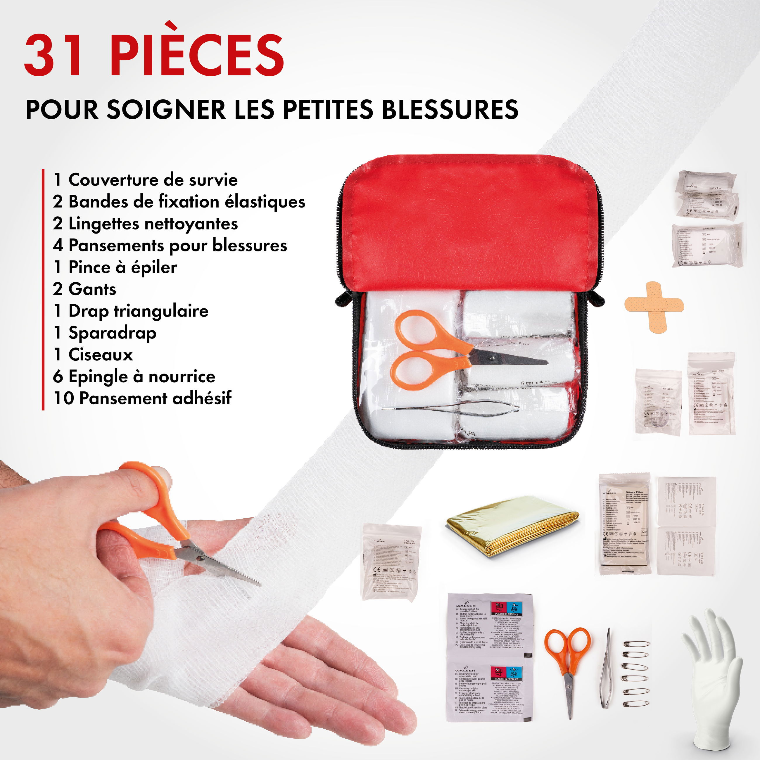 Schere, Erste Hilfe, Kleidung, Handschuh