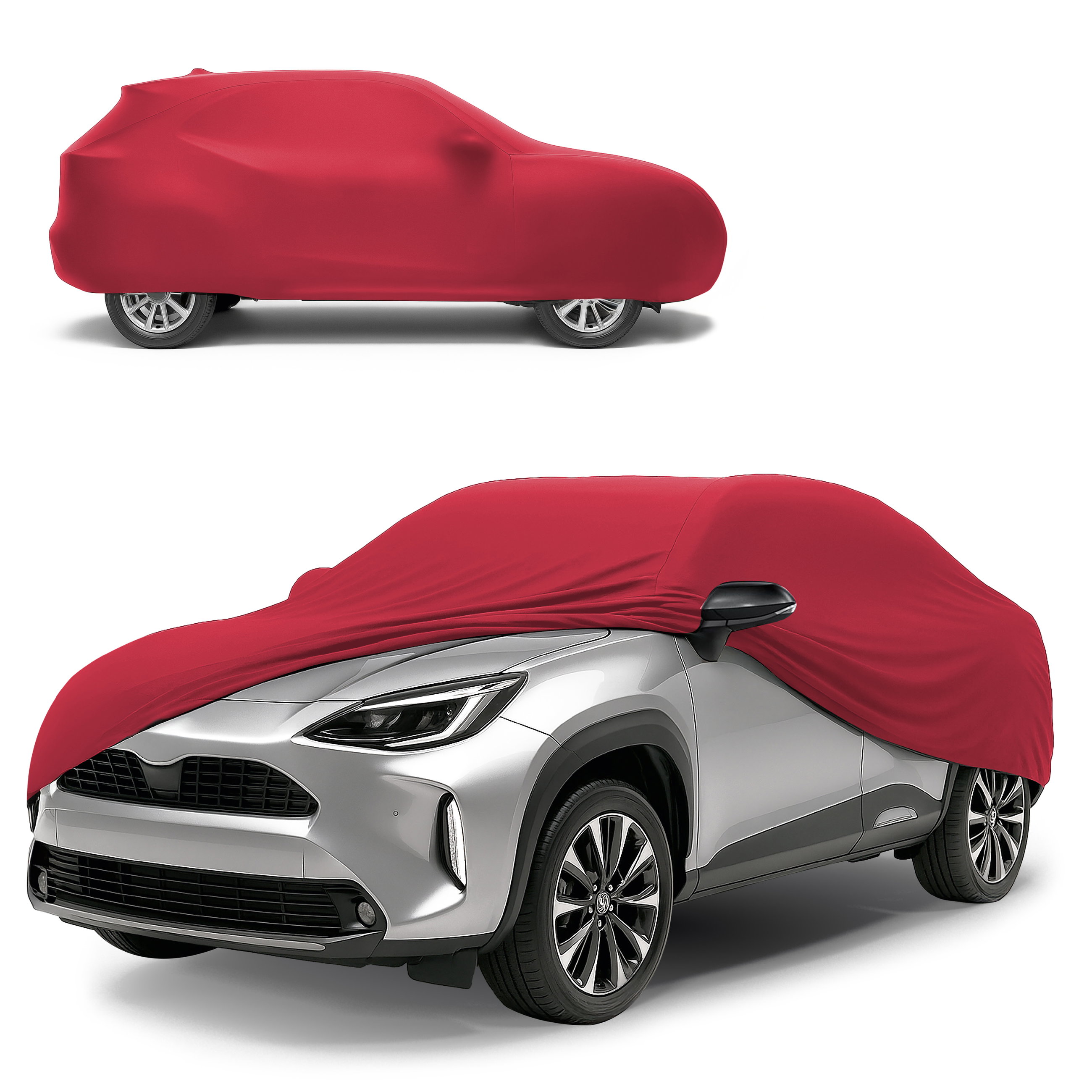 Car cover Indoor Stretch size 7 SUV/VAN red, Walser Onlineshop