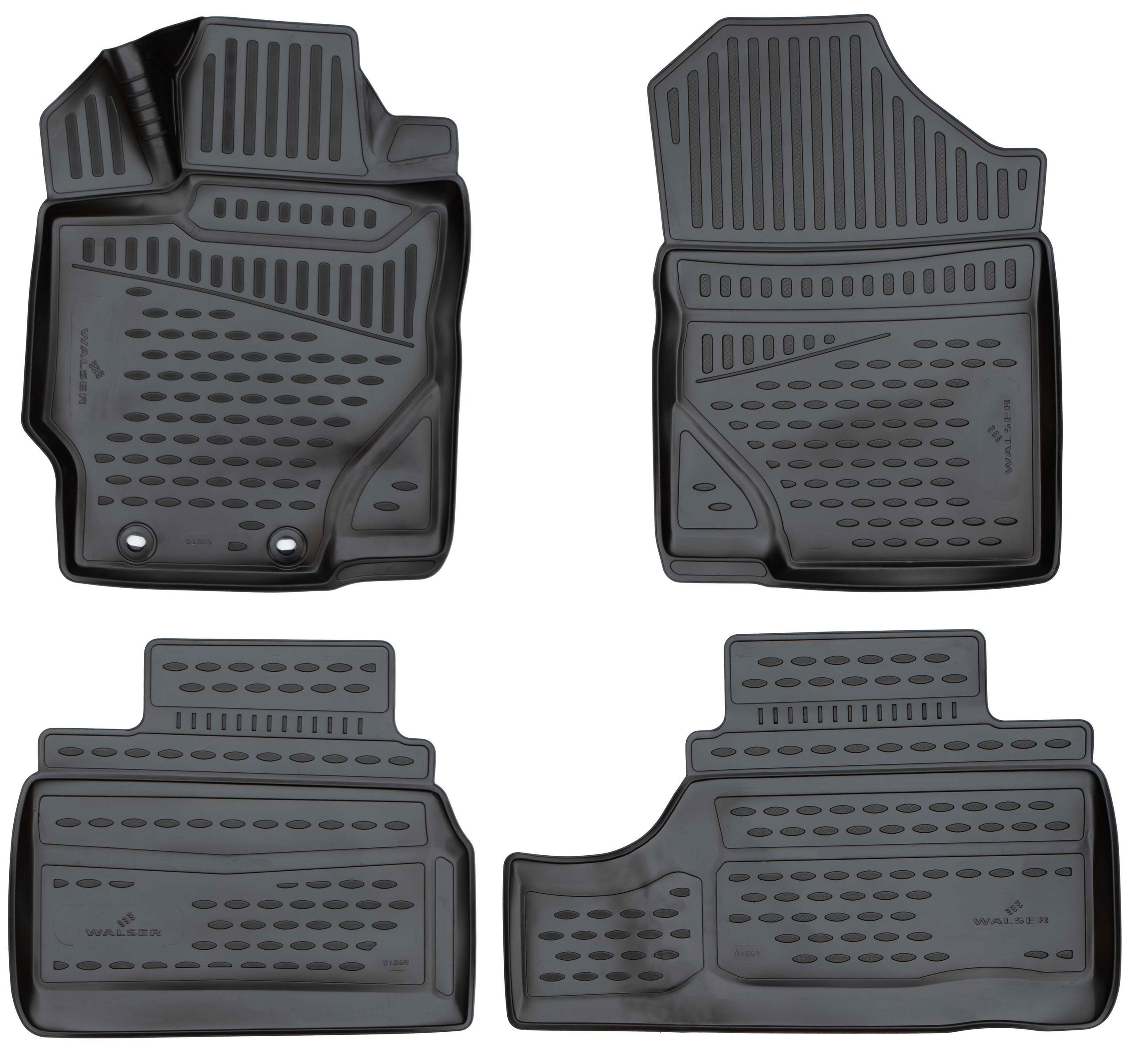 img_prd_75180_passform_matte_xtr__sall__aec__v1 XTR Rubber Mats for Toyota Yaris (P13) 12/2010-2017, also Hybrid