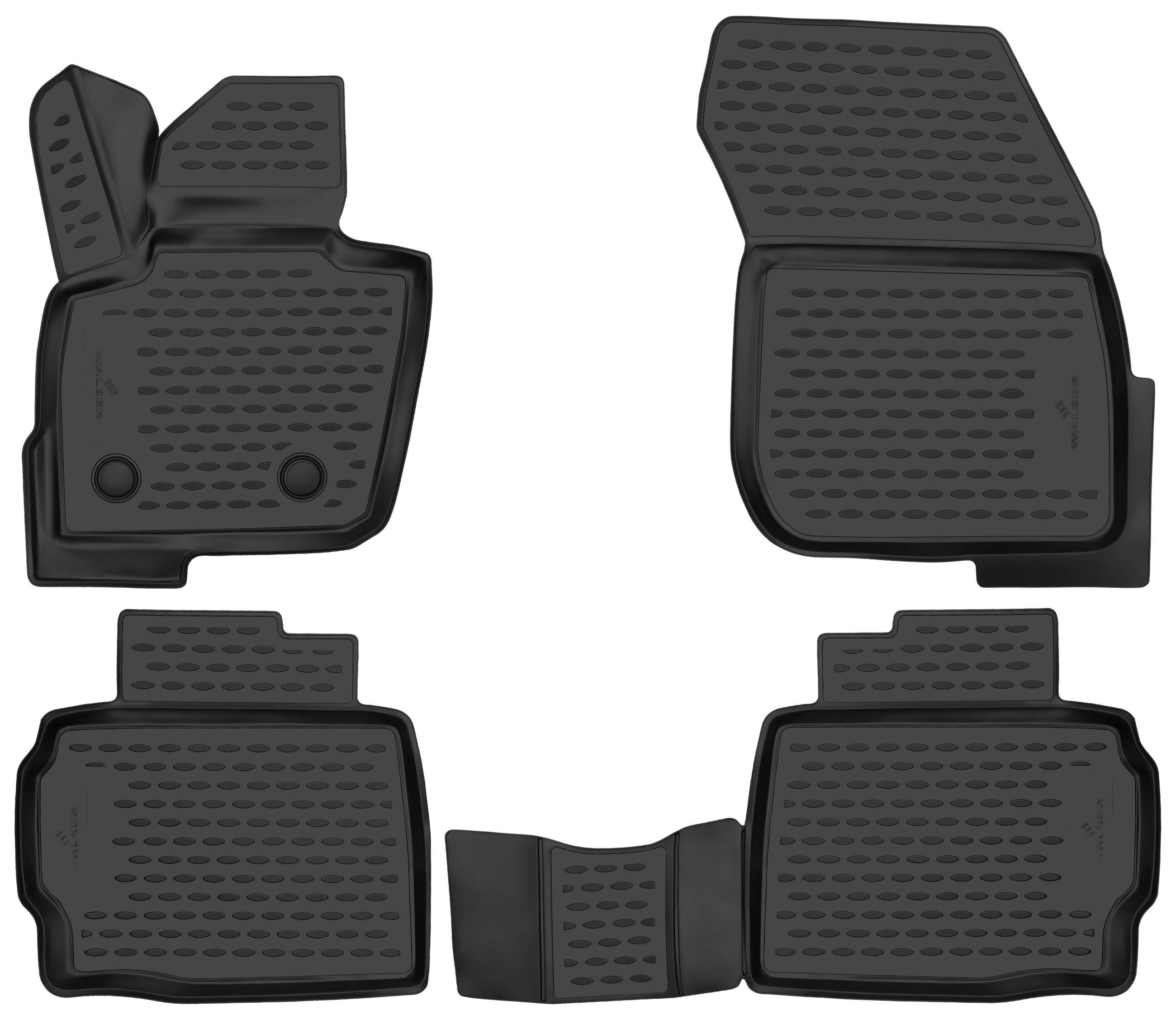 XTR Rubber Mats for Ford Mondeo V notchback (CD) 09/2012-2022, Ford Mondeo V Turnier/hatchback (CF, CE) 09/2014-2022